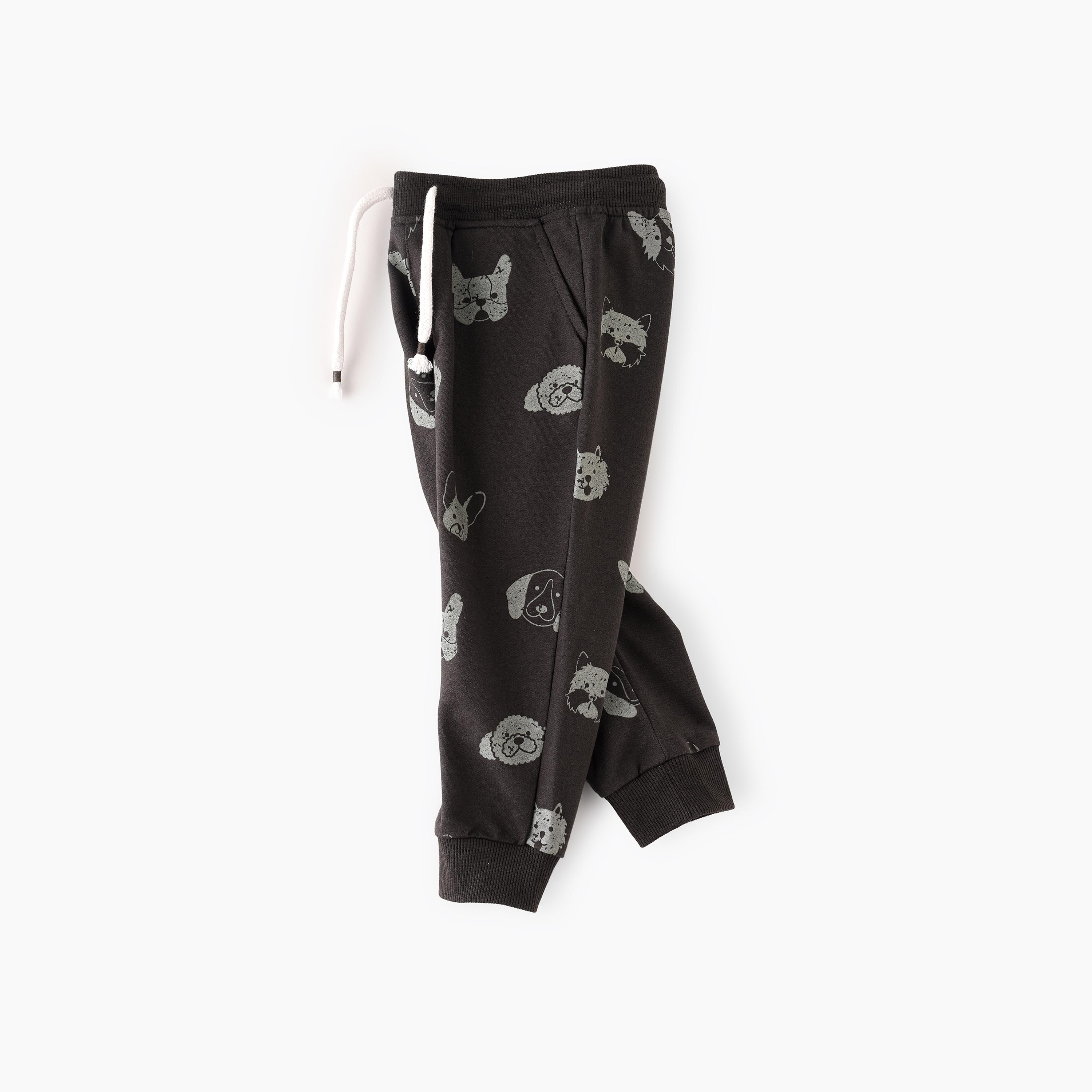 UniqKidz All Over Printed Jogger Pants for Boys-baby-boys-clothing-bottoms-joggersandtrackpants-image-2