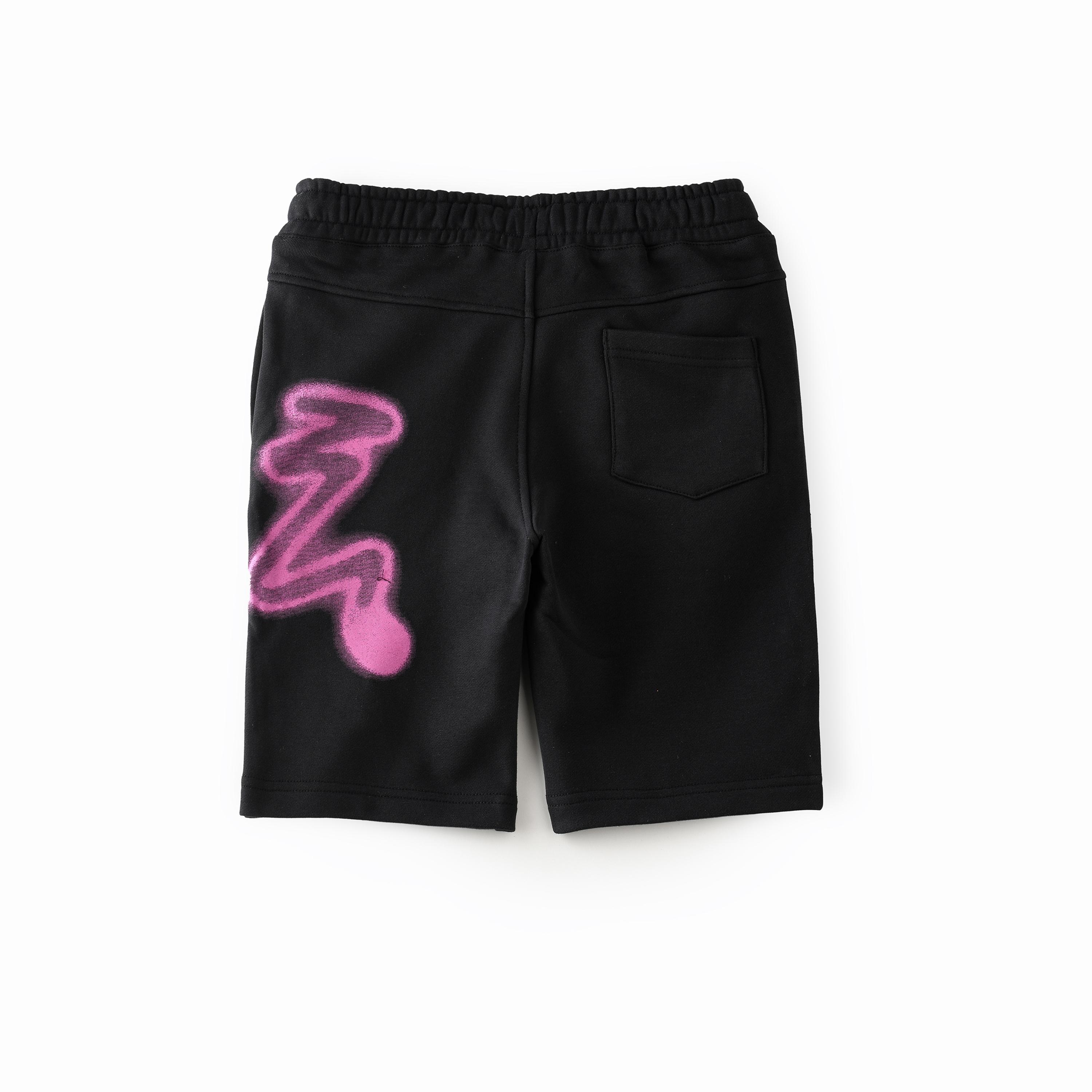 UniqKidz Printed Elasticated & Drawstring Shorts-boys-clothing-bottoms-shorts-image-2