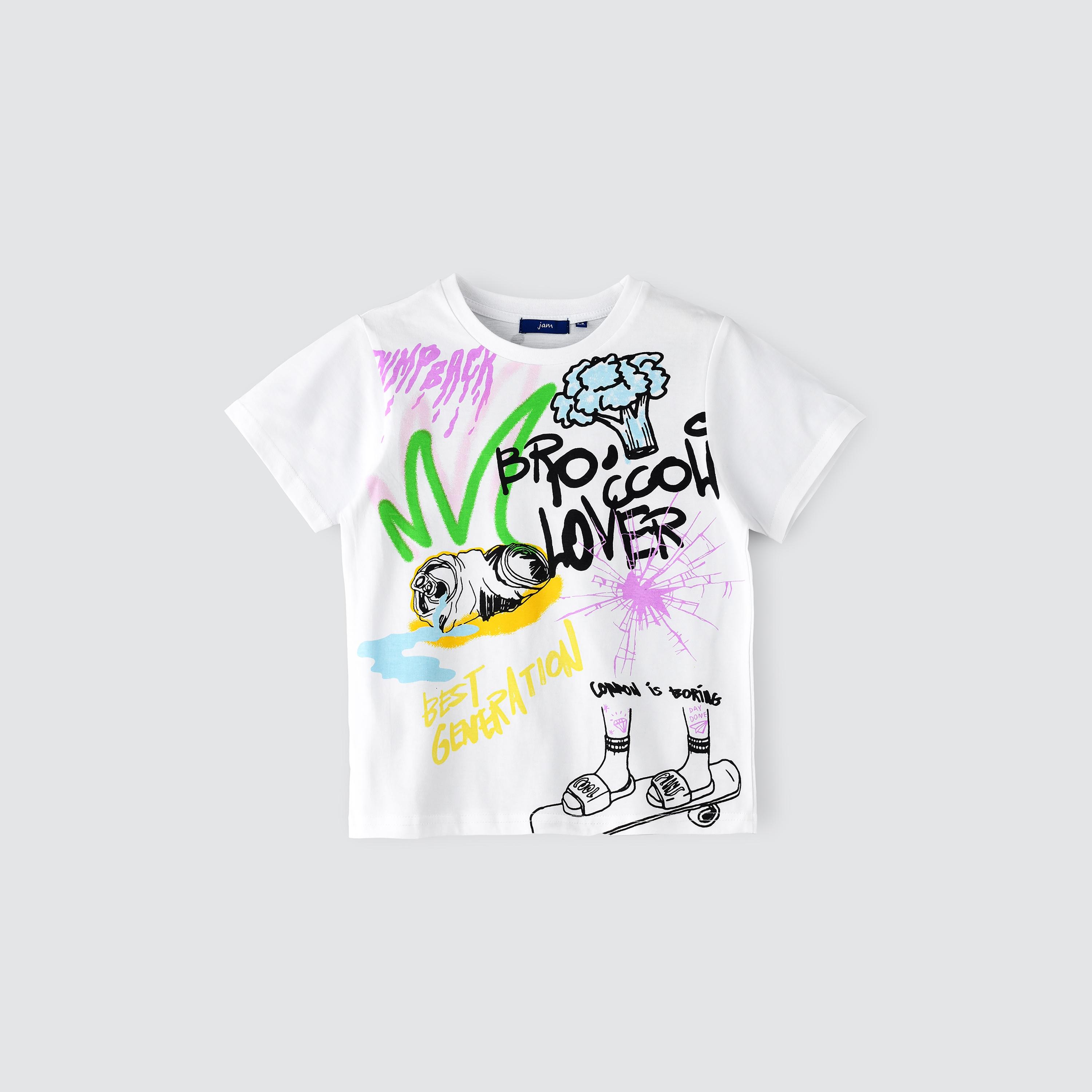 UniqKidz Printed Short Sleeves T-Shirt-boys-clothing-tshirtsandpolos-image-1