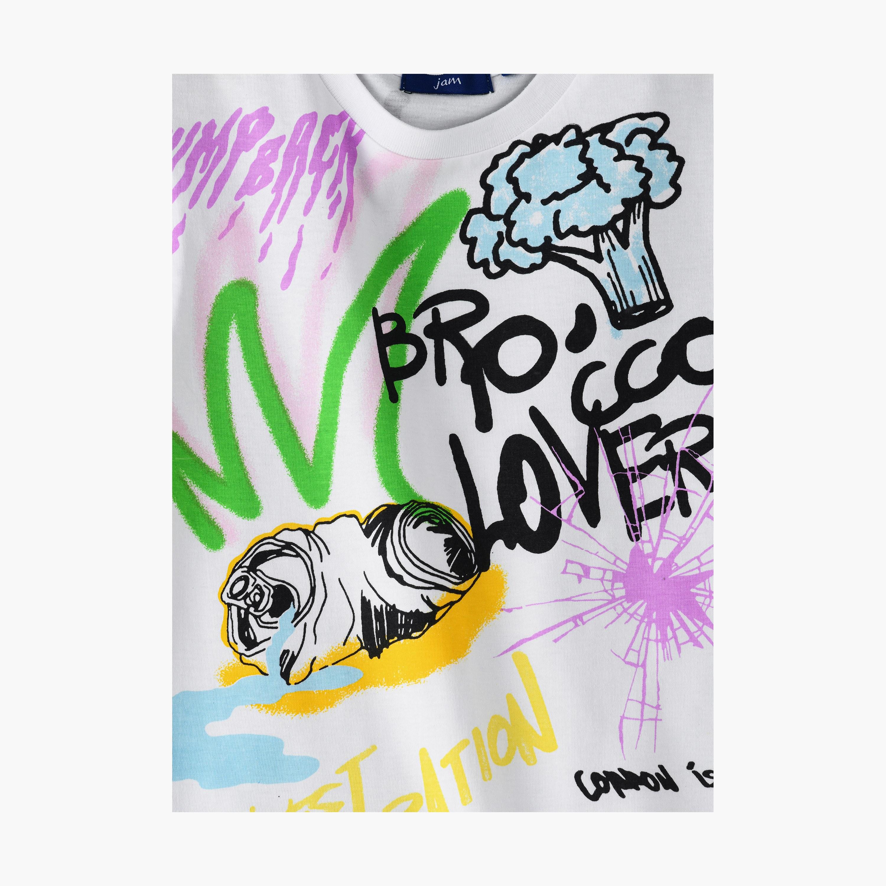 UniqKidz Printed Short Sleeves T-Shirt-boys-clothing-tshirtsandpolos-image-3