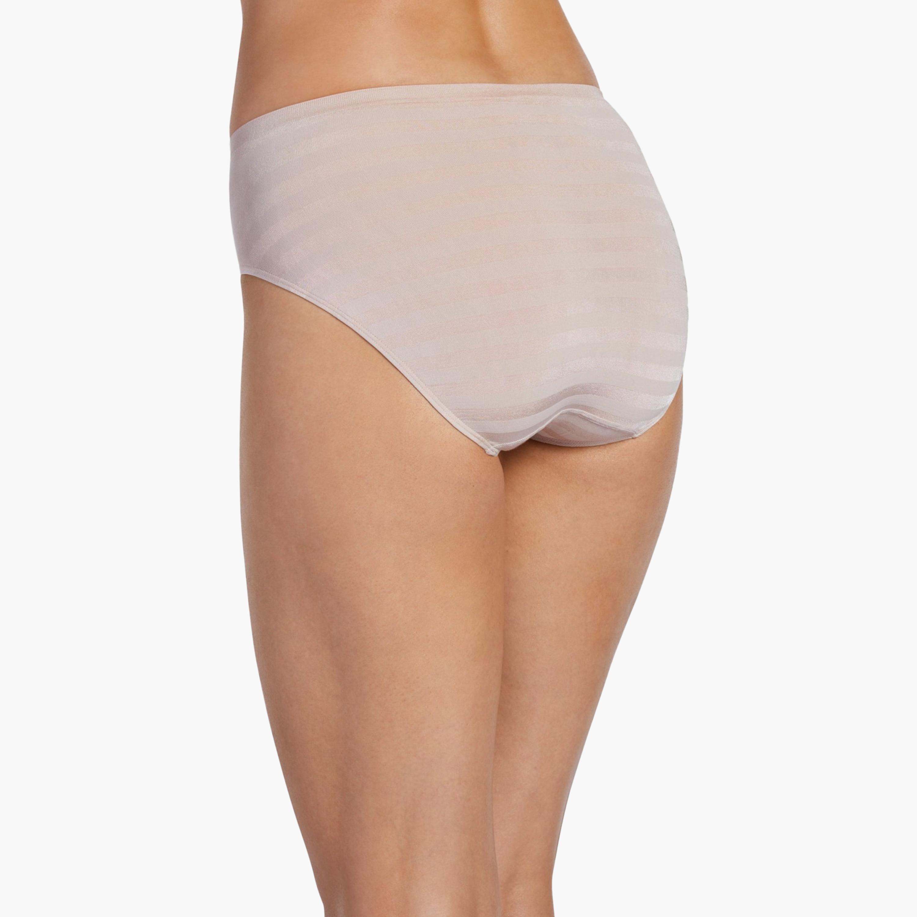 سراويل داخلية نسائية مخططة بقصة هاي كت وتغطية متوسطة من جوكي-women-clothing-lingerie-panties-image-2