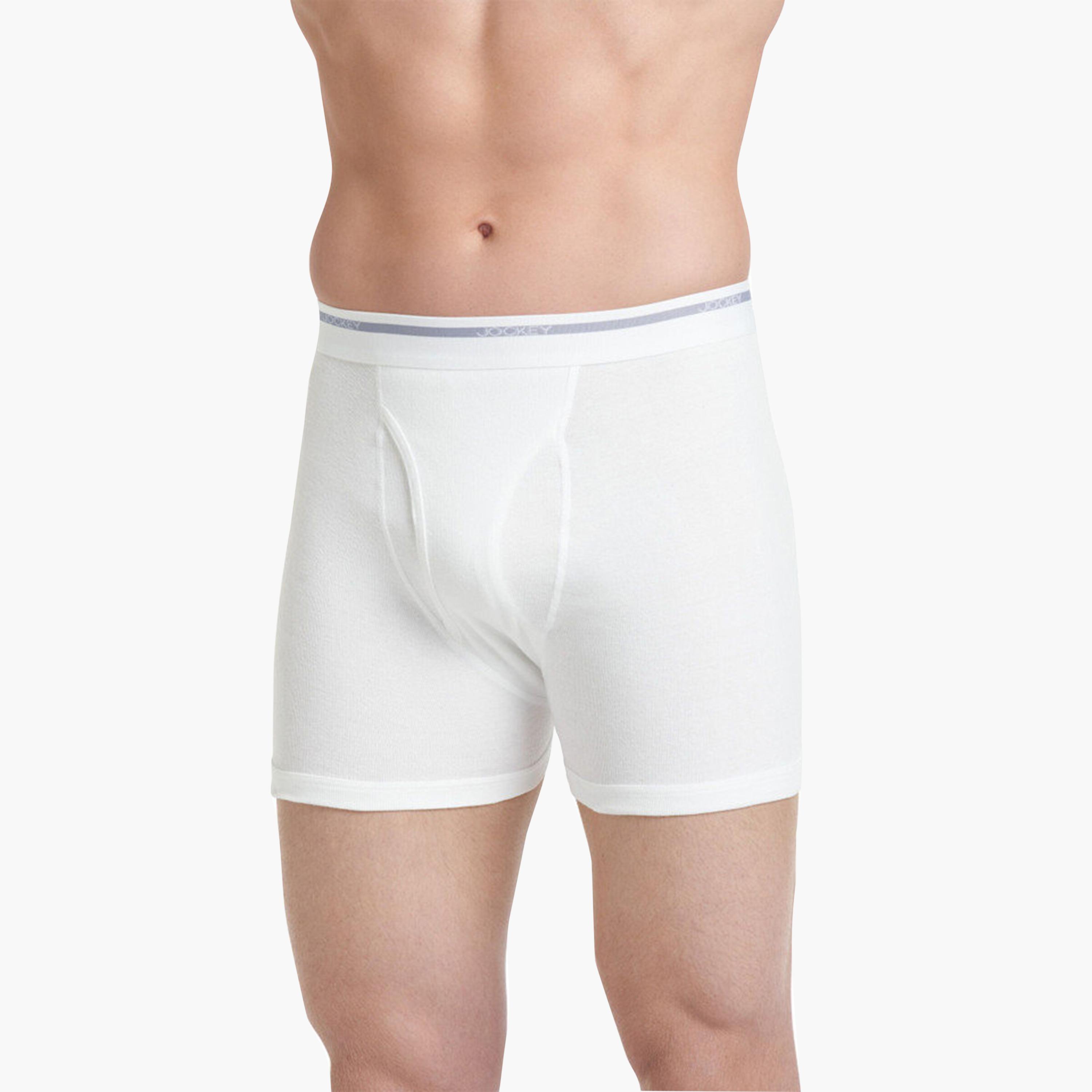 عبوة من 2 سراويل بوكسر بريف رجالية سادة مقاس بلس من جوكي-men-clothing-innerwear-underwear-image-2