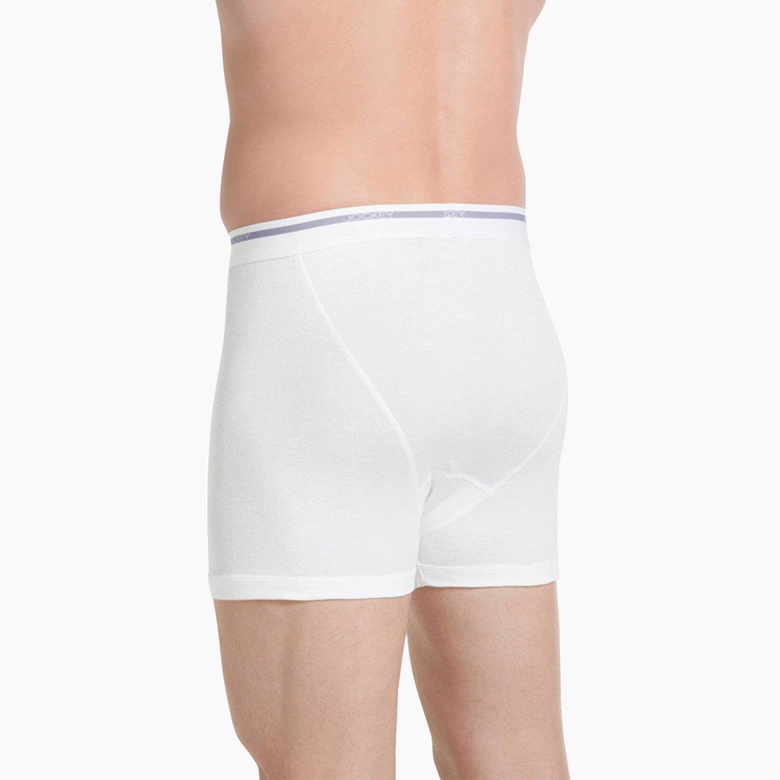 عبوة من 2 سراويل بوكسر بريف رجالية سادة مقاس بلس من جوكي-men-clothing-innerwear-underwear-image-3