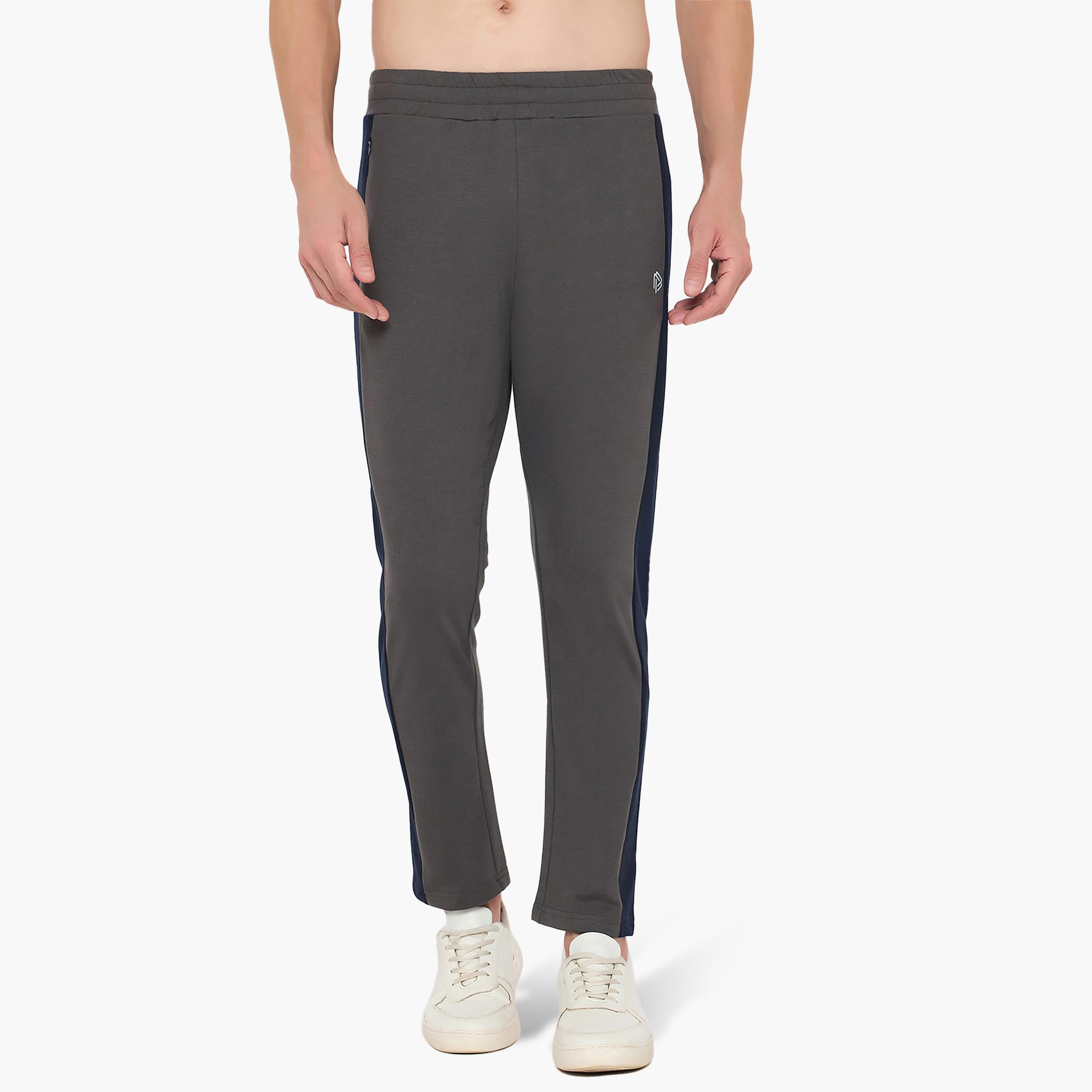 John Player Color-Blocked Mid-Rise Elasticated Waist Men's Pyjamas-men-clothing-nightwear-pyjamaandshorts-image-1