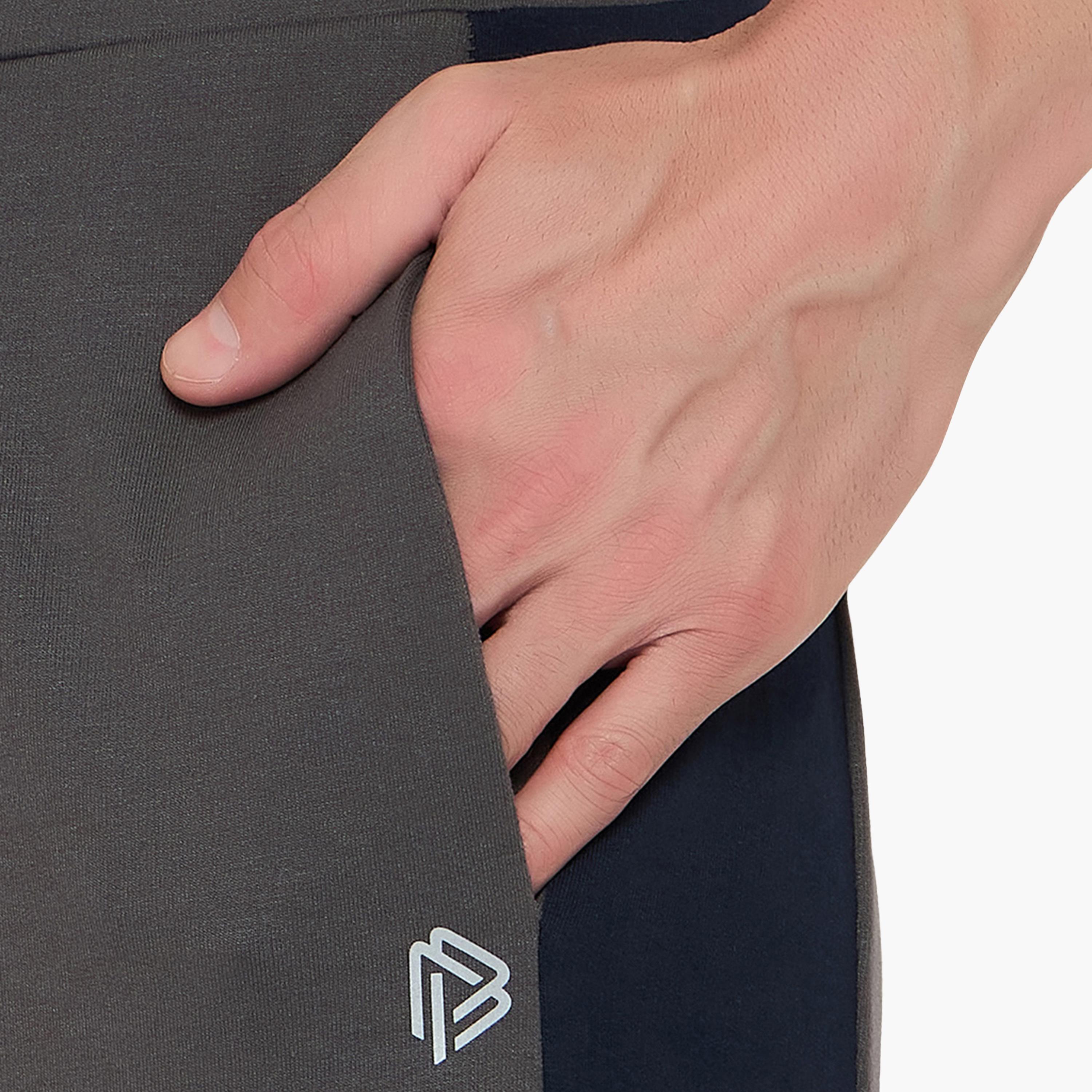 John Player Color-Blocked Mid-Rise Elasticated Waist Men's Pyjamas-men-clothing-nightwear-pyjamaandshorts-image-3