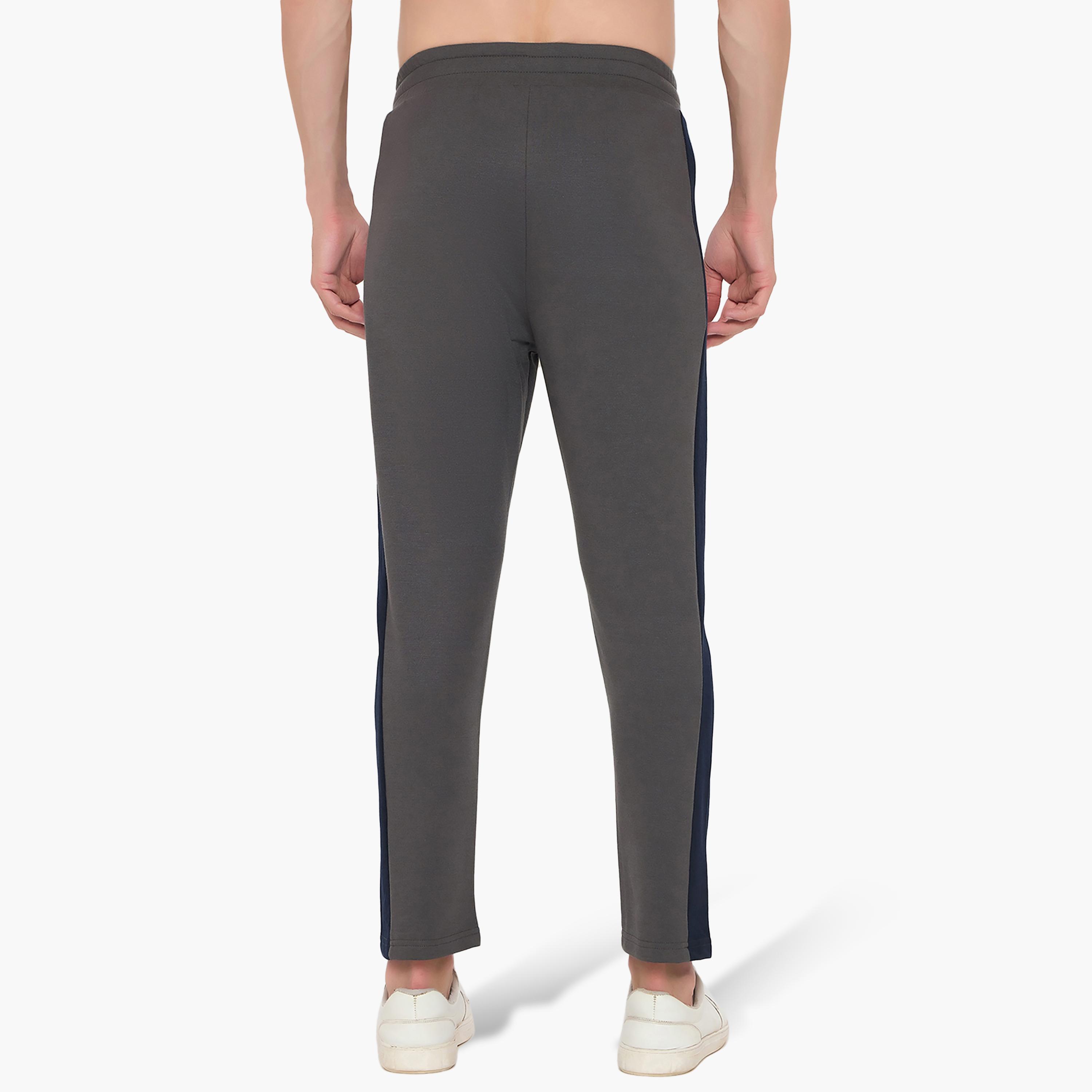 John Player Color-Blocked Mid-Rise Elasticated Waist Men's Pyjamas-men-clothing-nightwear-pyjamaandshorts-image-4