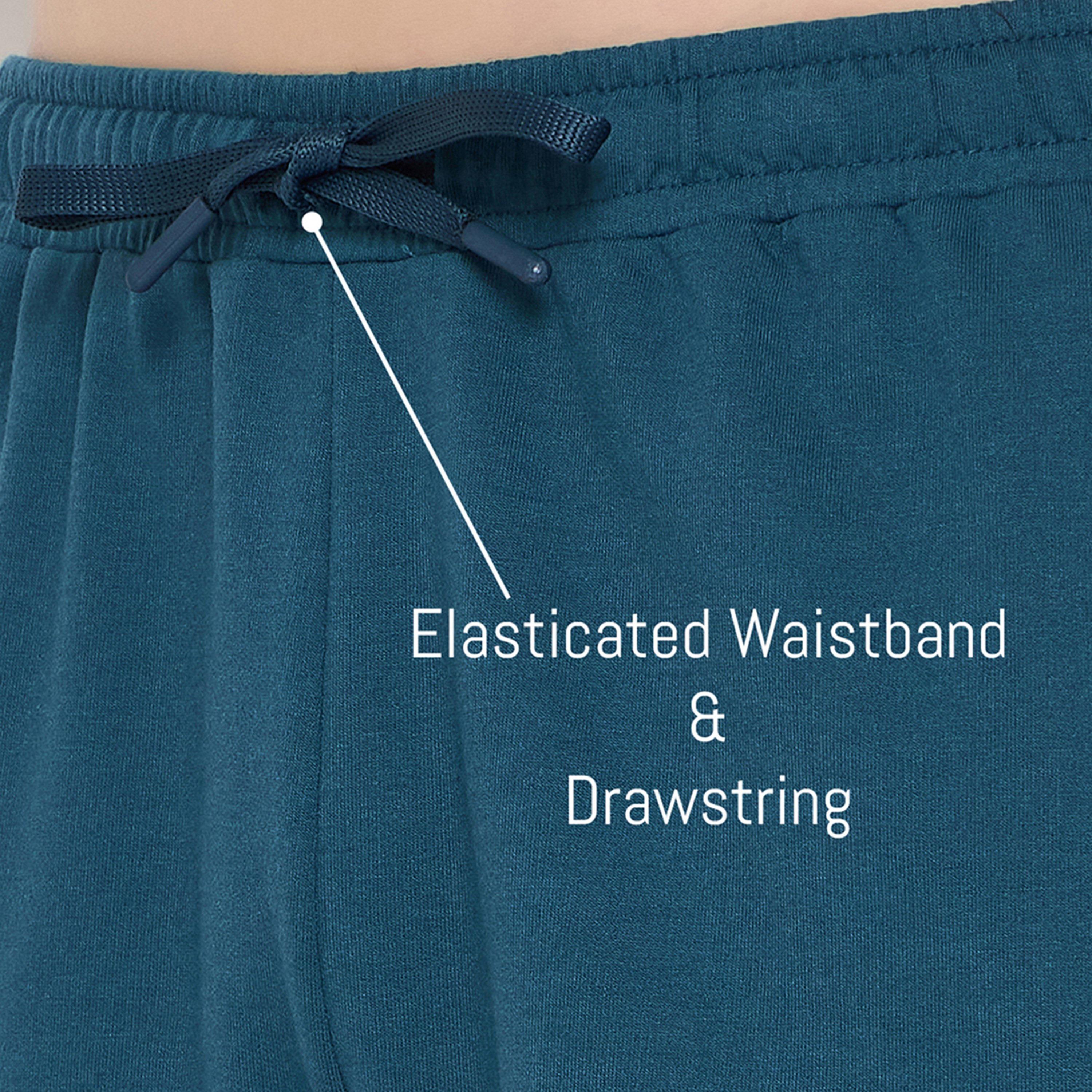 John Player Plain Mid-Rise Drawstring Waist Men's Shorts-men-clothing-nightwear-pyjamaandshorts-image-6