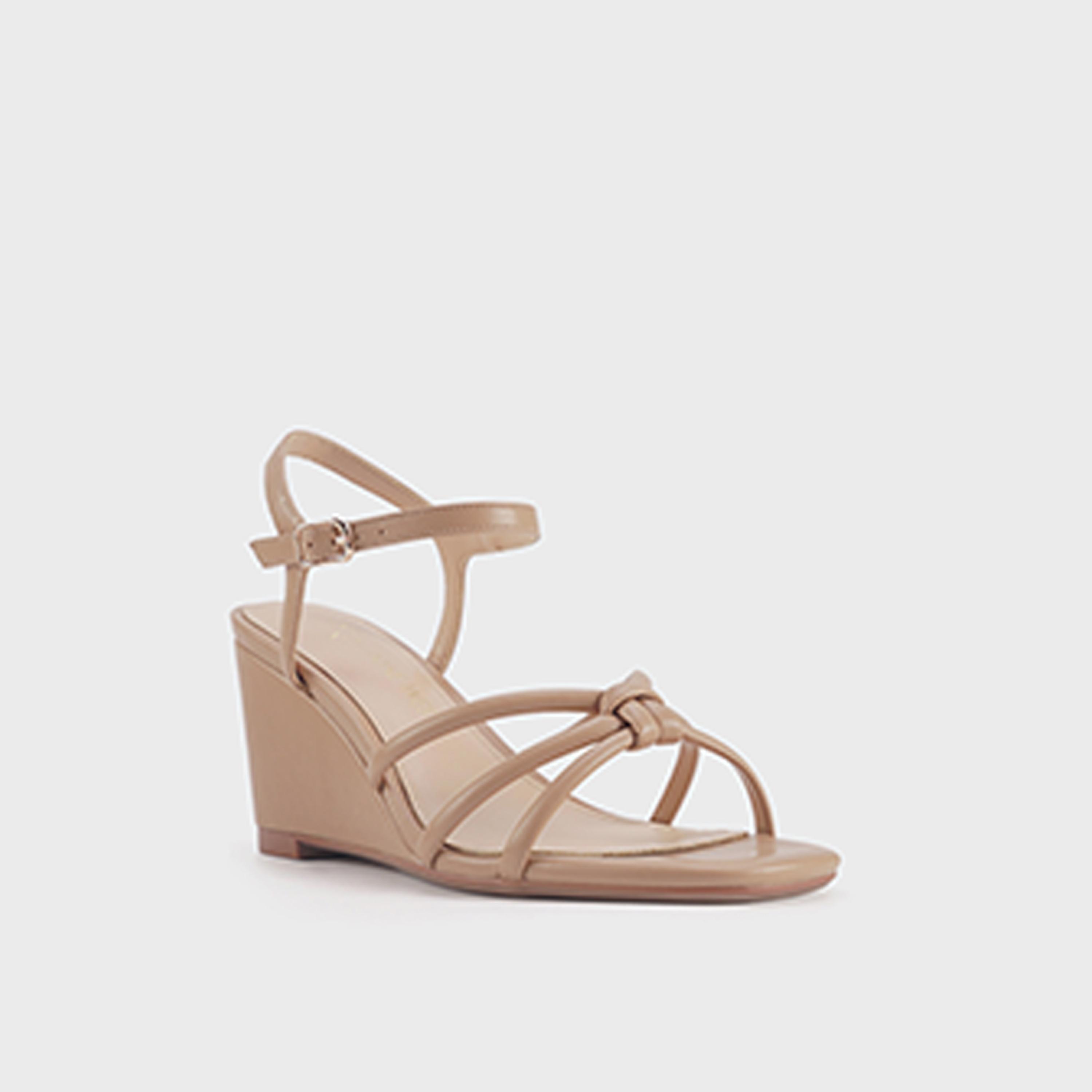 Nine West Women's Buckle Wedges | JORGIA 5FX-women-shoes-heels-image-5