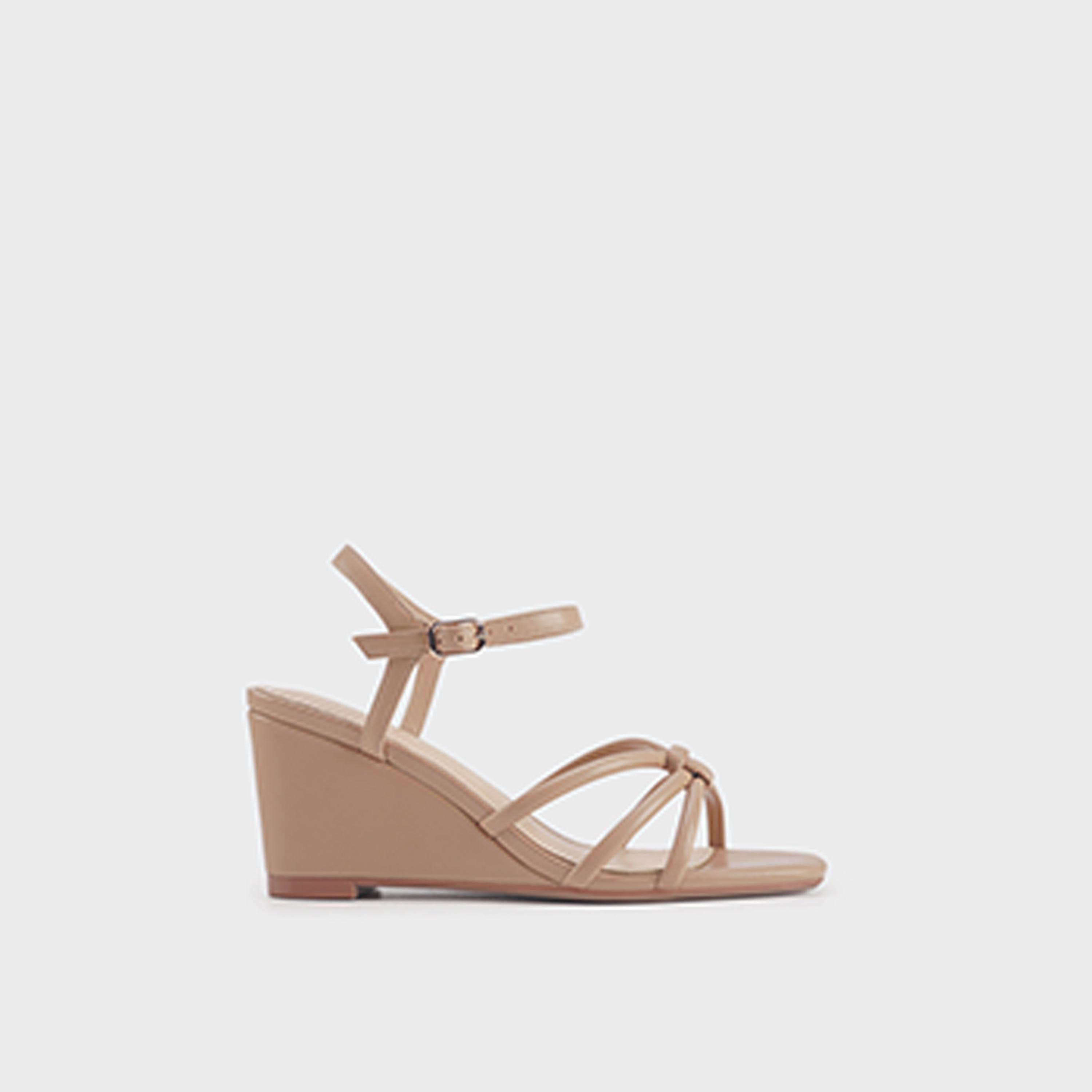 Nine West Women's Buckle Wedges | JORGIA 5FX-women-shoes-heels-image-8