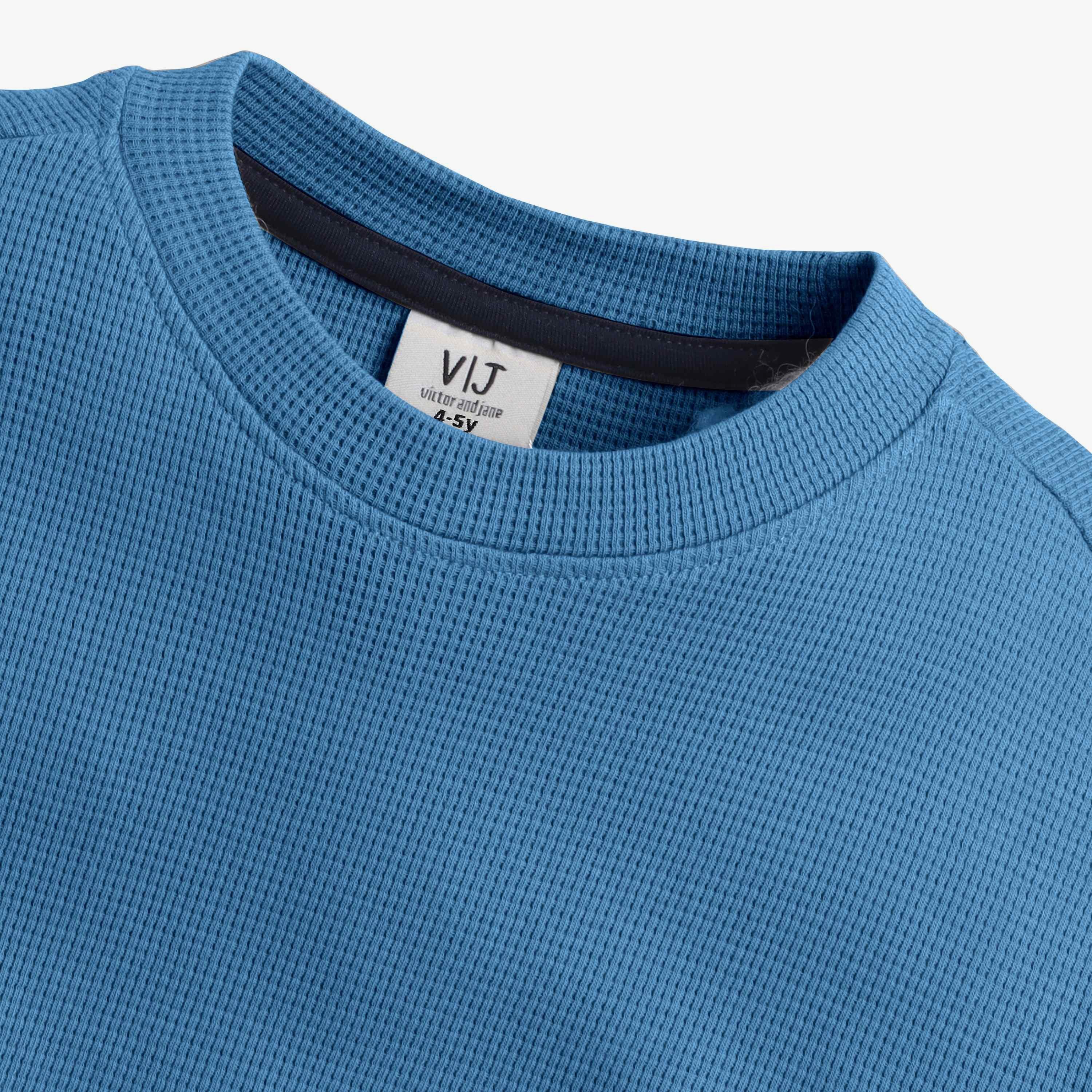 Victor and Jane Solid Short Sleeves T-Shirt-boys-clothing-tshirtsandpolos-image-4