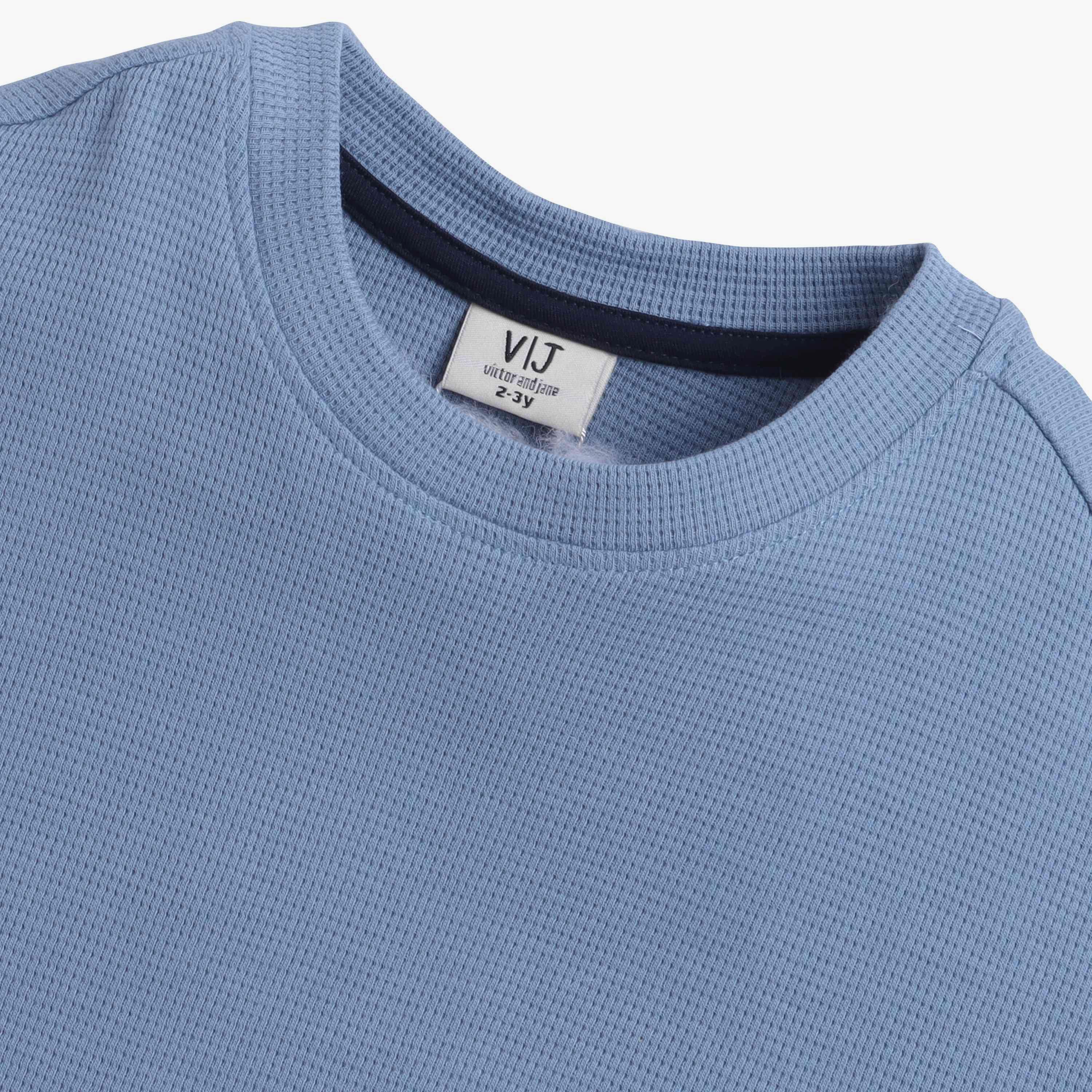 Victor and Jane Solid Short Sleeves T-Shirt-boys-clothing-tshirtsandpolos-image-4