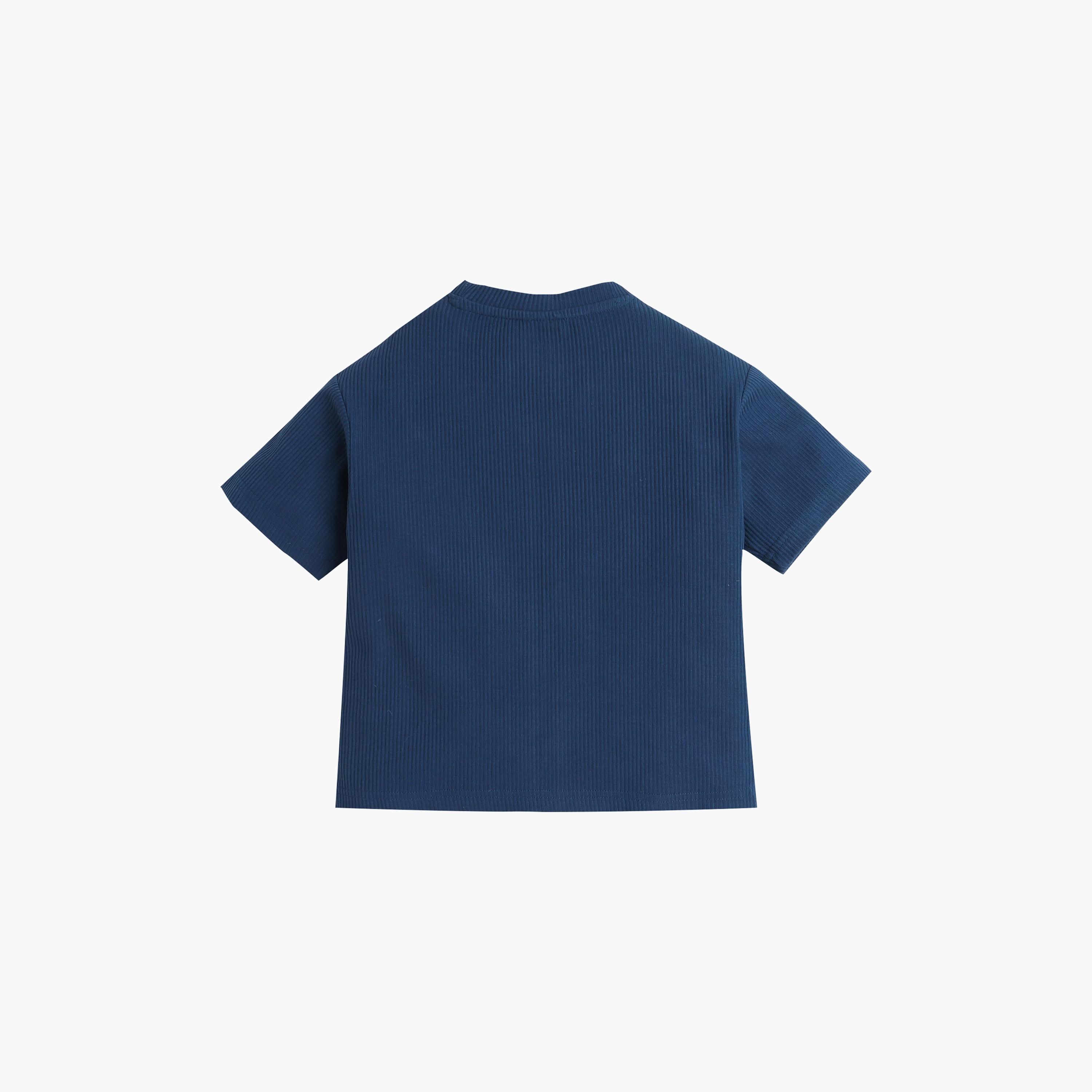 Victor and Jane Solid Short Sleeves T-Shirt-boys-clothing-tshirtsandpolos-image-3