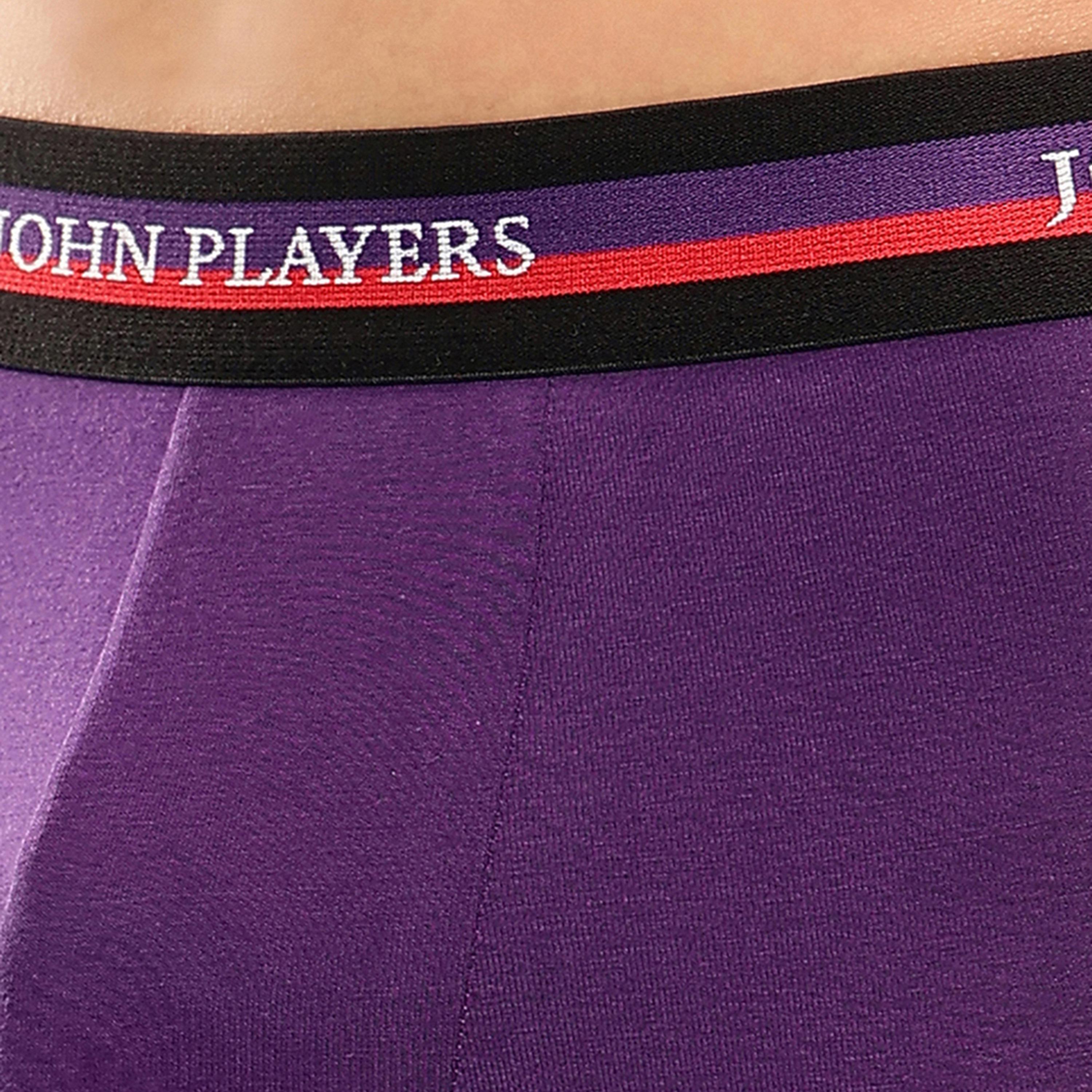 طقم قطعتين سراويل داخلية رجالية بخصر مطبوع بشعار الماركة من جون بلاير-men-clothing-innerwear-underwear-image-6