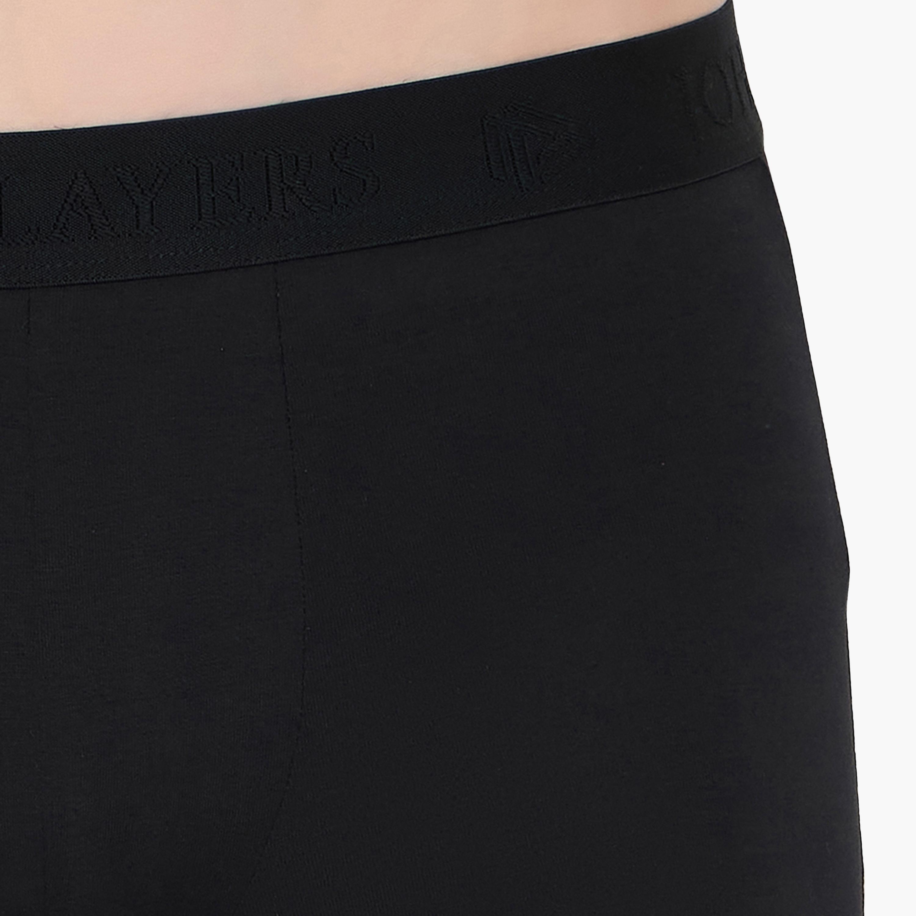 John Player Pack of 2 Brand Print Waistband Men's Trunks-men-clothing-innerwear-underwear-image-8
