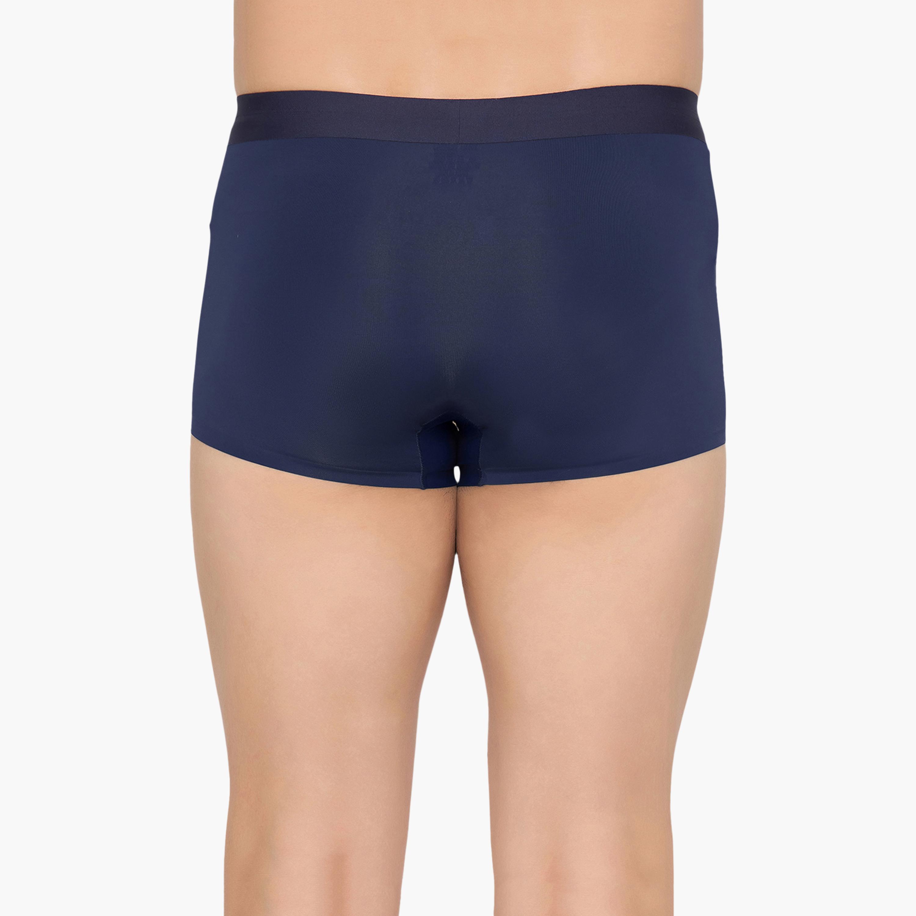 طقم قطعتين سراويل داخلية رجالية بخصر مطبوع بشعار الماركة من جون بلاير-men-clothing-innerwear-underwear-image-4