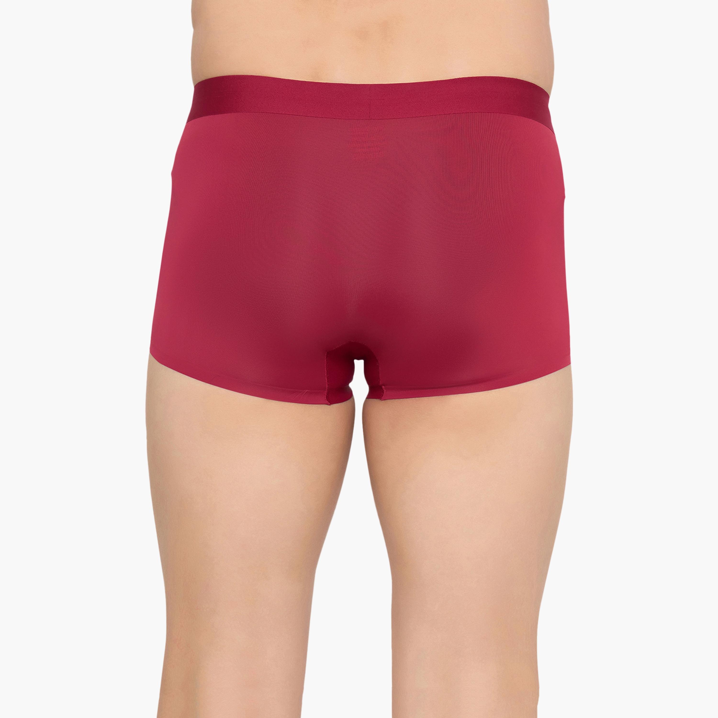 طقم قطعتين سراويل داخلية رجالية بخصر مطبوع بشعار الماركة من جون بلاير-men-clothing-innerwear-underwear-image-5