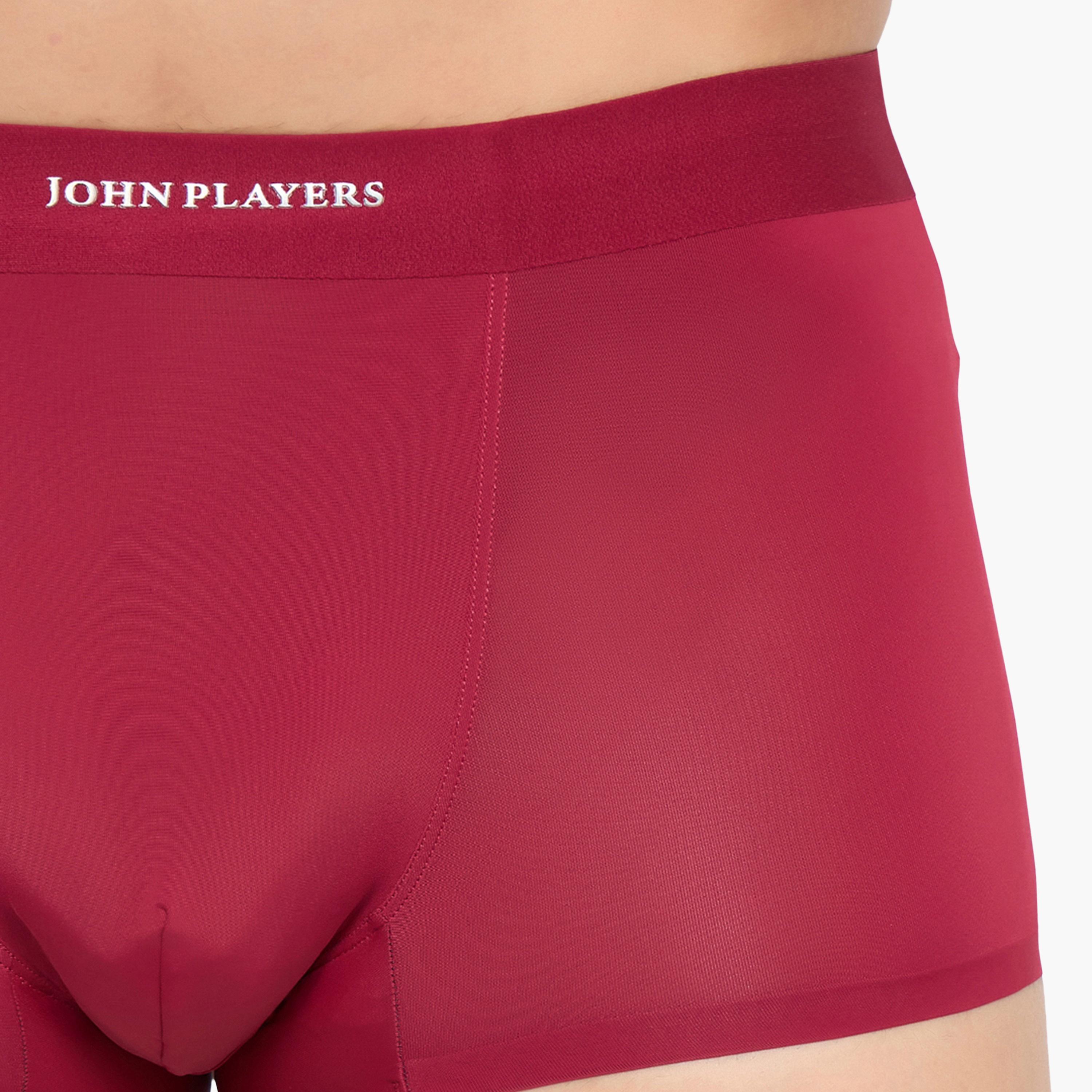 طقم قطعتين سراويل داخلية رجالية بخصر مطبوع بشعار الماركة من جون بلاير-men-clothing-innerwear-underwear-image-8