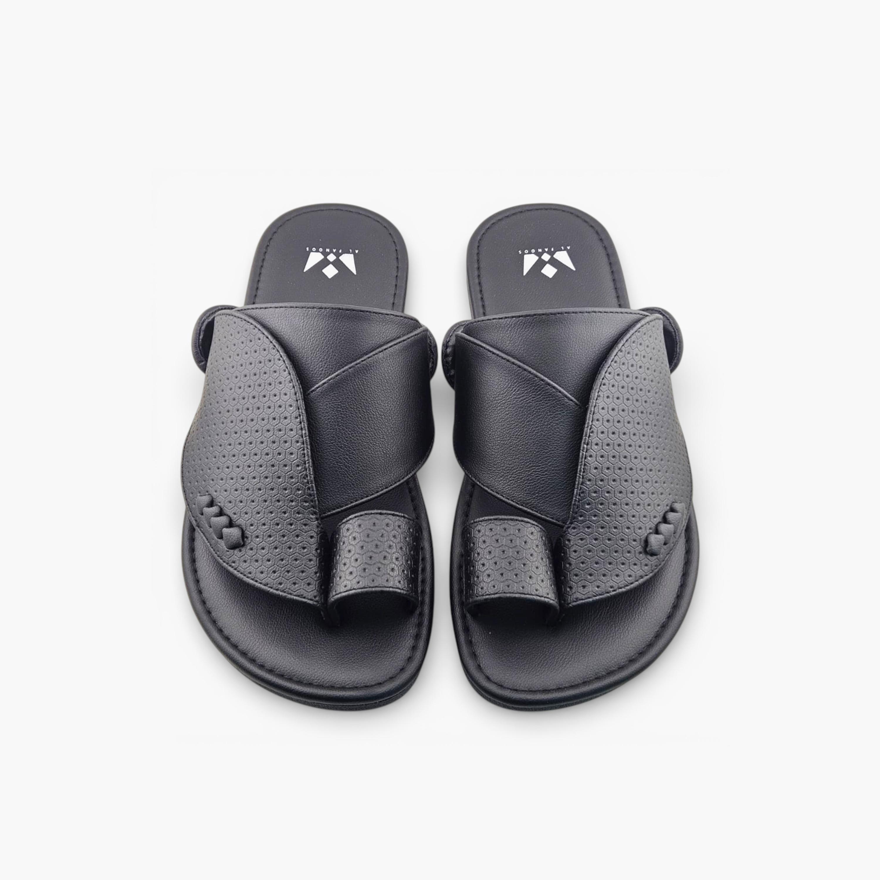 Al Fanoos Men's Slip-On Najd Comfort Arabic Sandals | JZ-E309-men-shoes-sandals-image-3