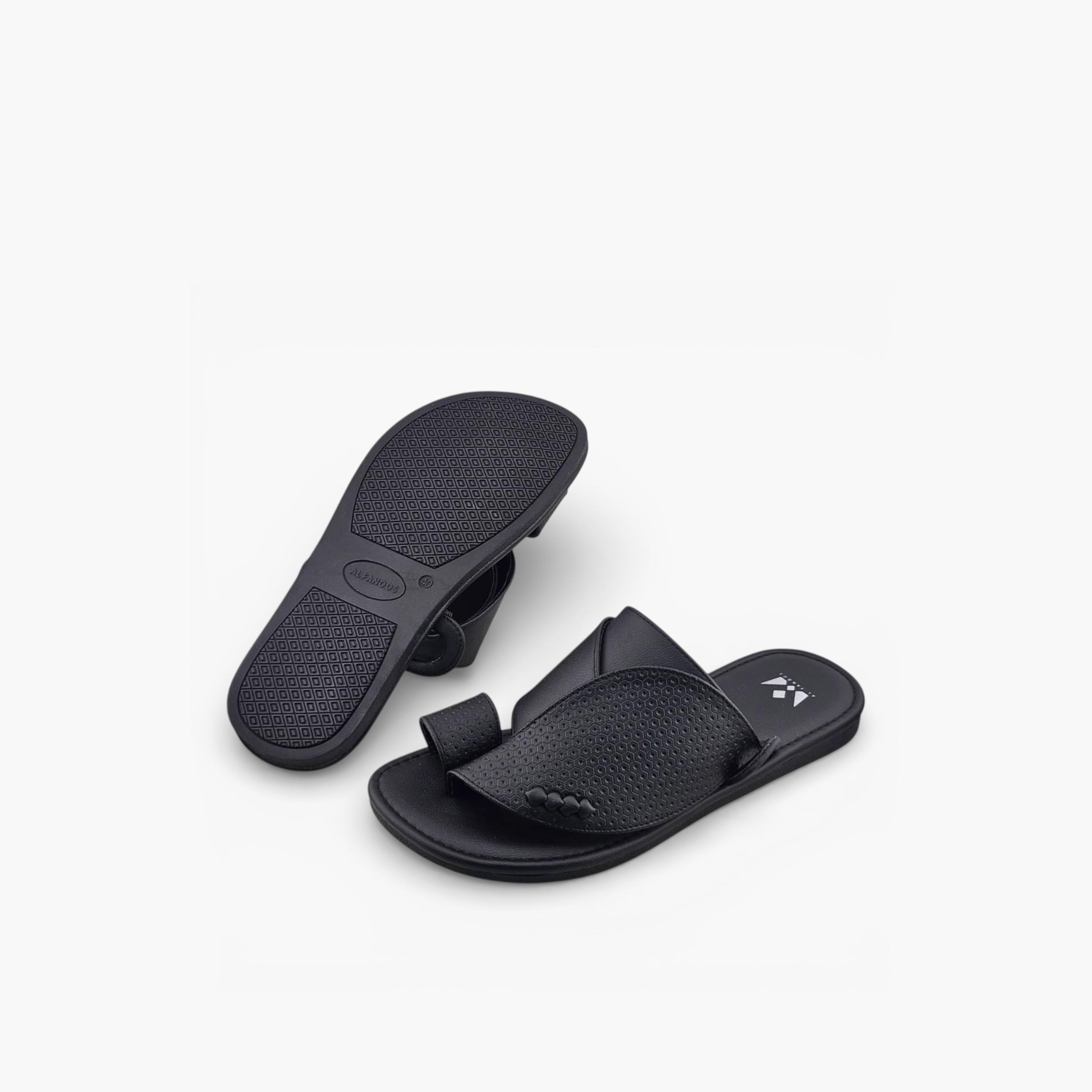Al Fanoos Men's Slip-On Najd Comfort Arabic Sandals | JZ-E309-men-shoes-sandals-image-5