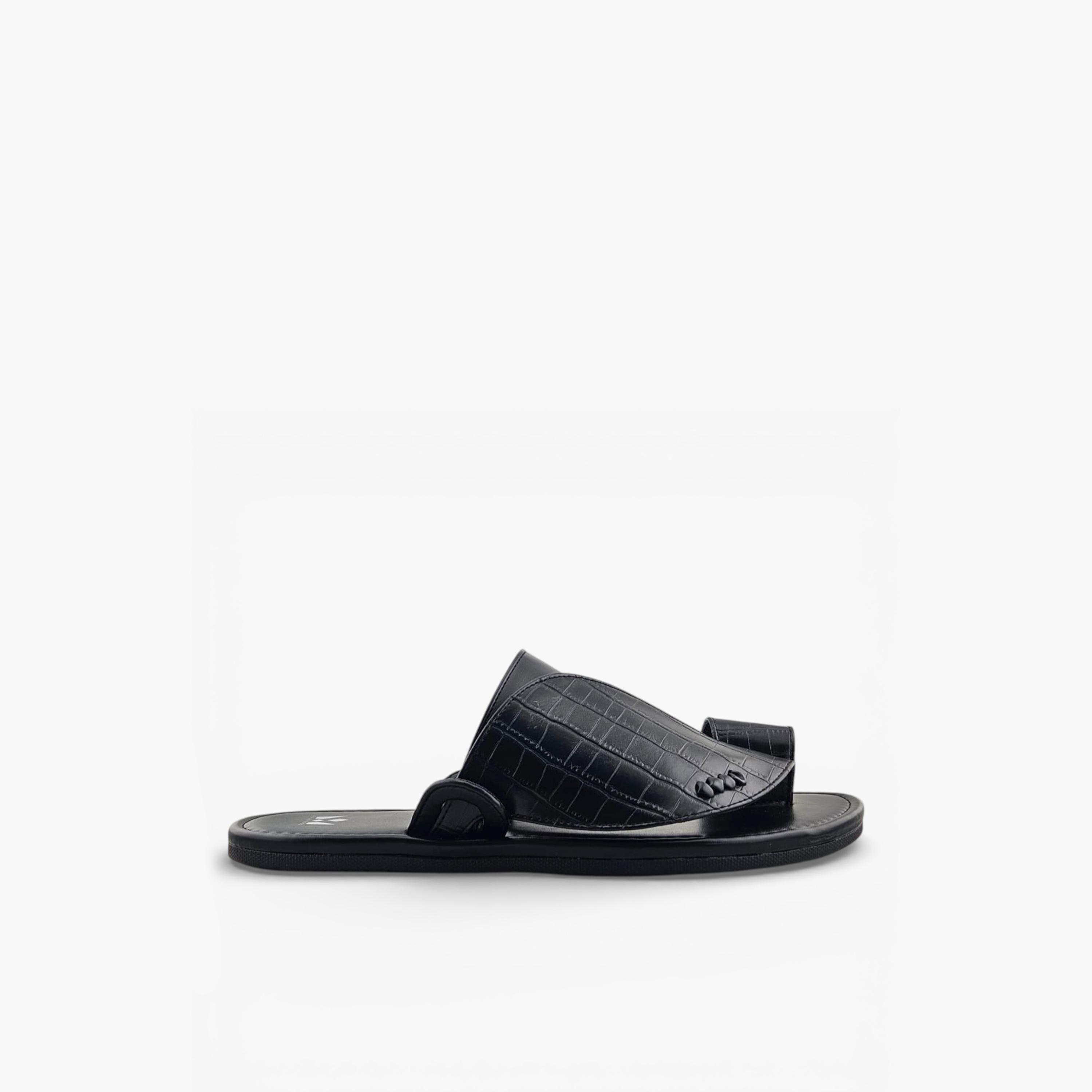 الفانوس - صندل نجد سهل الارتداء للرجال بتصميم عربي | JZ-S101-men-shoes-sandals-image-2