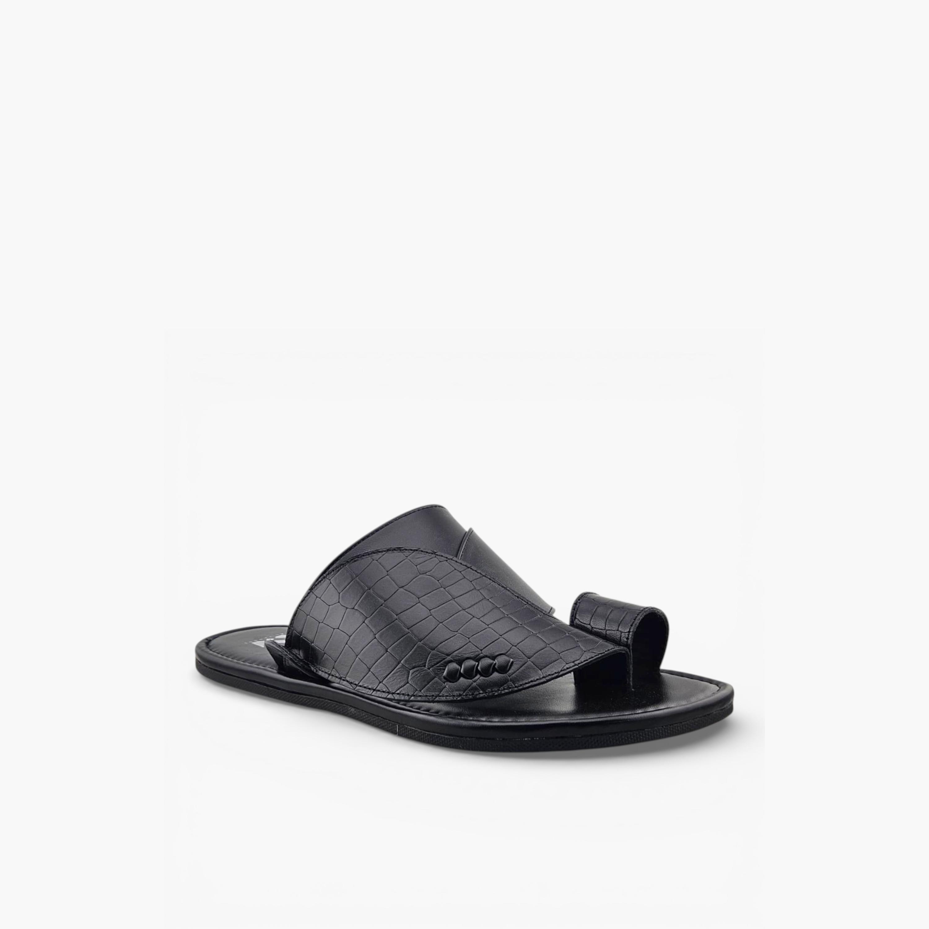 Al Fanoos Men's Slip-On Najd Comfort Arabic Sandals | JZ-S204-men-shoes-sandals-image-1