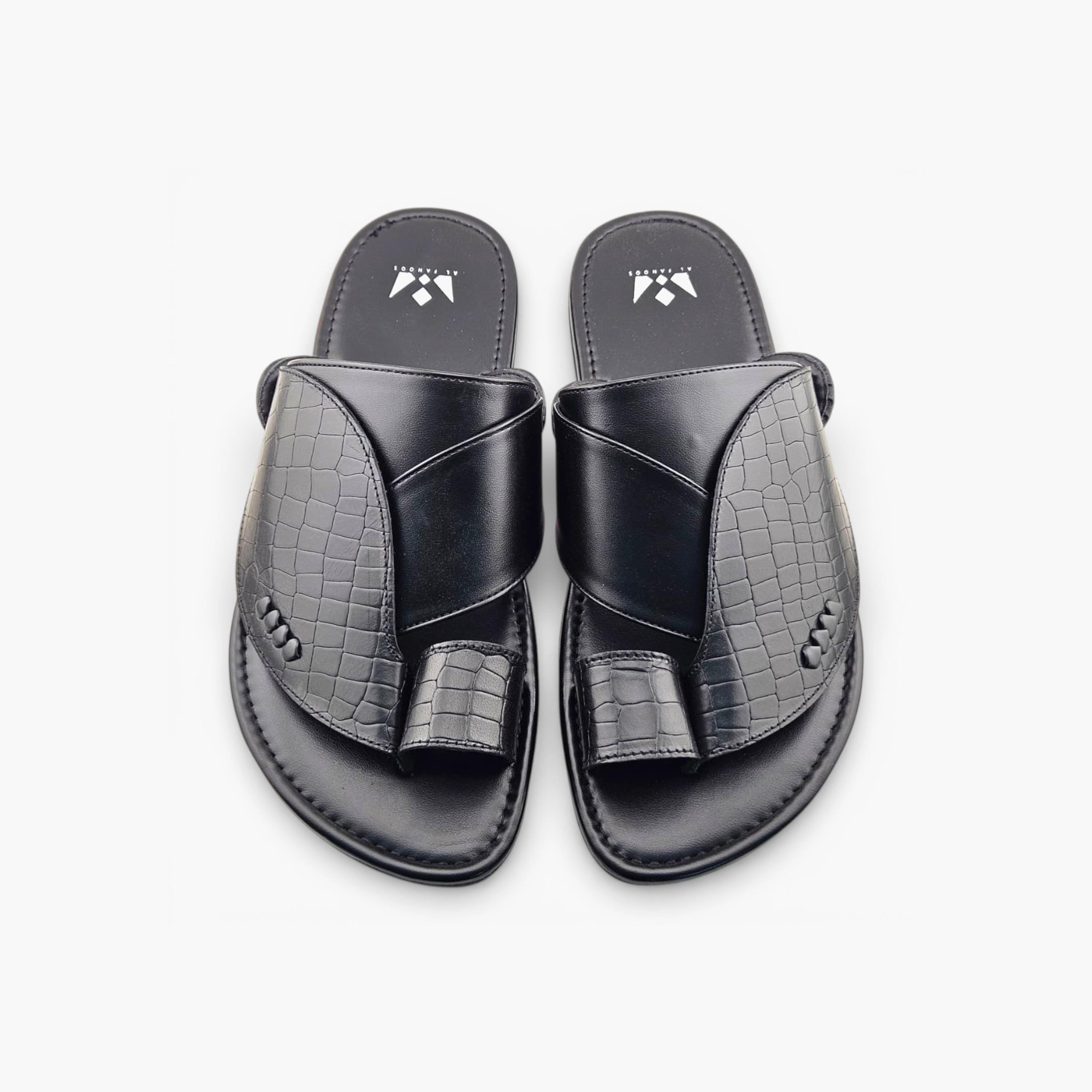 Al Fanoos Men's Slip-On Najd Comfort Arabic Sandals | JZ-S204-men-shoes-sandals-image-3