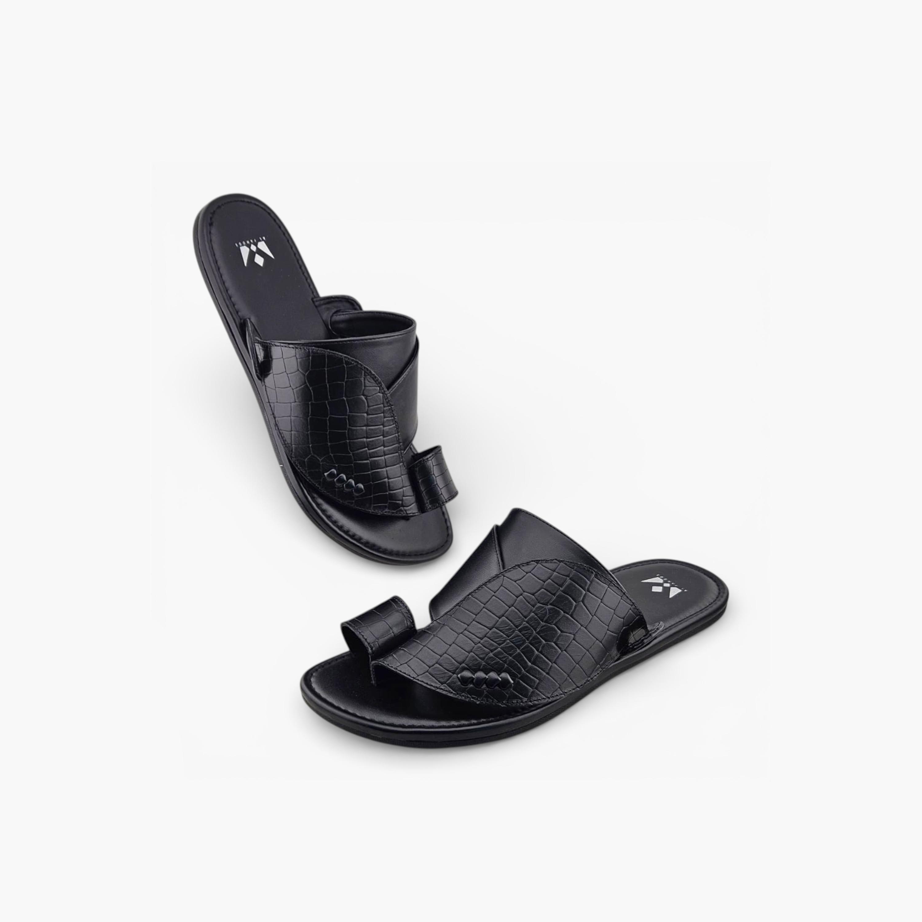 Al Fanoos Men's Slip-On Najd Comfort Arabic Sandals | JZ-S204-men-shoes-sandals-image-4