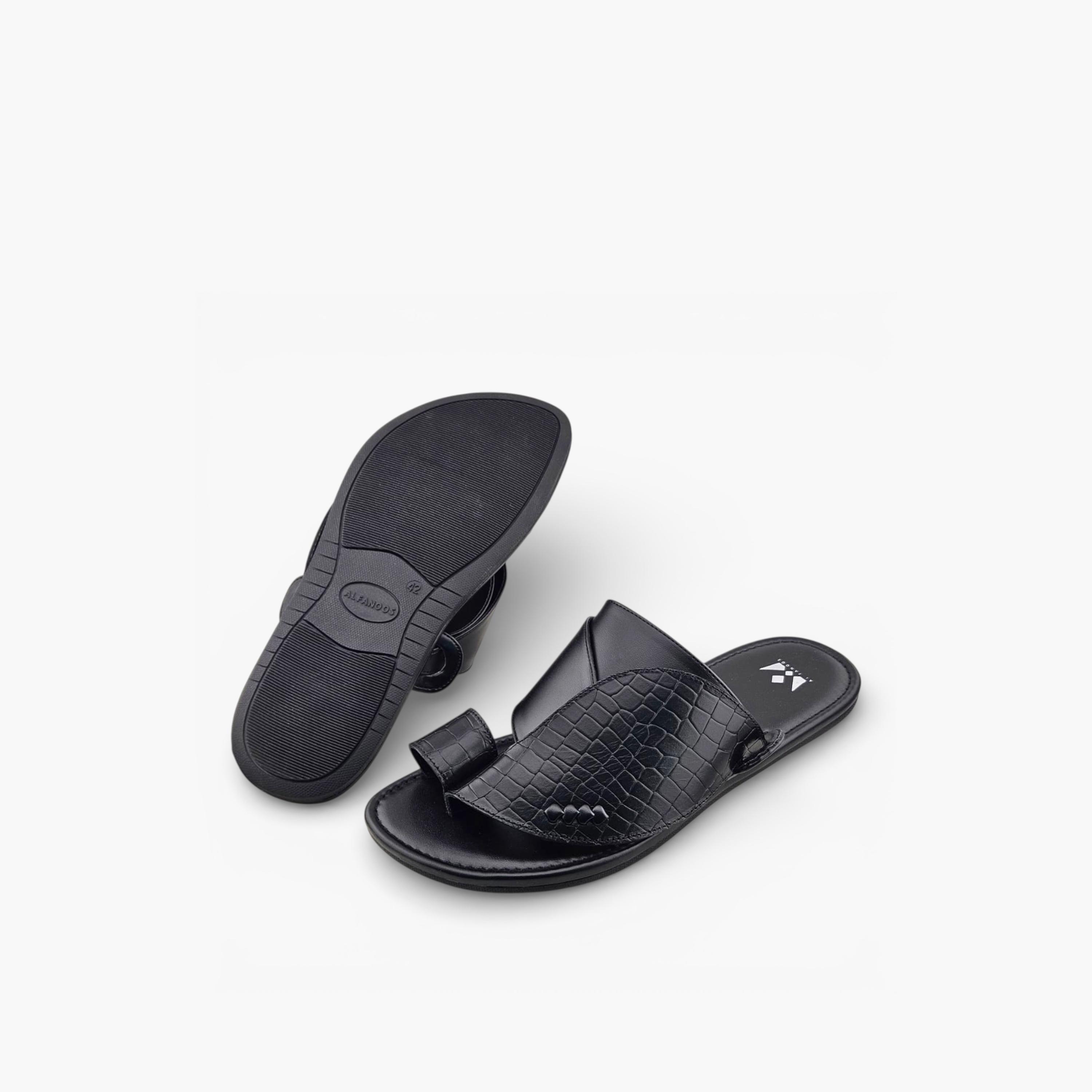 Al Fanoos Men's Slip-On Najd Comfort Arabic Sandals | JZ-S204-men-shoes-sandals-image-5