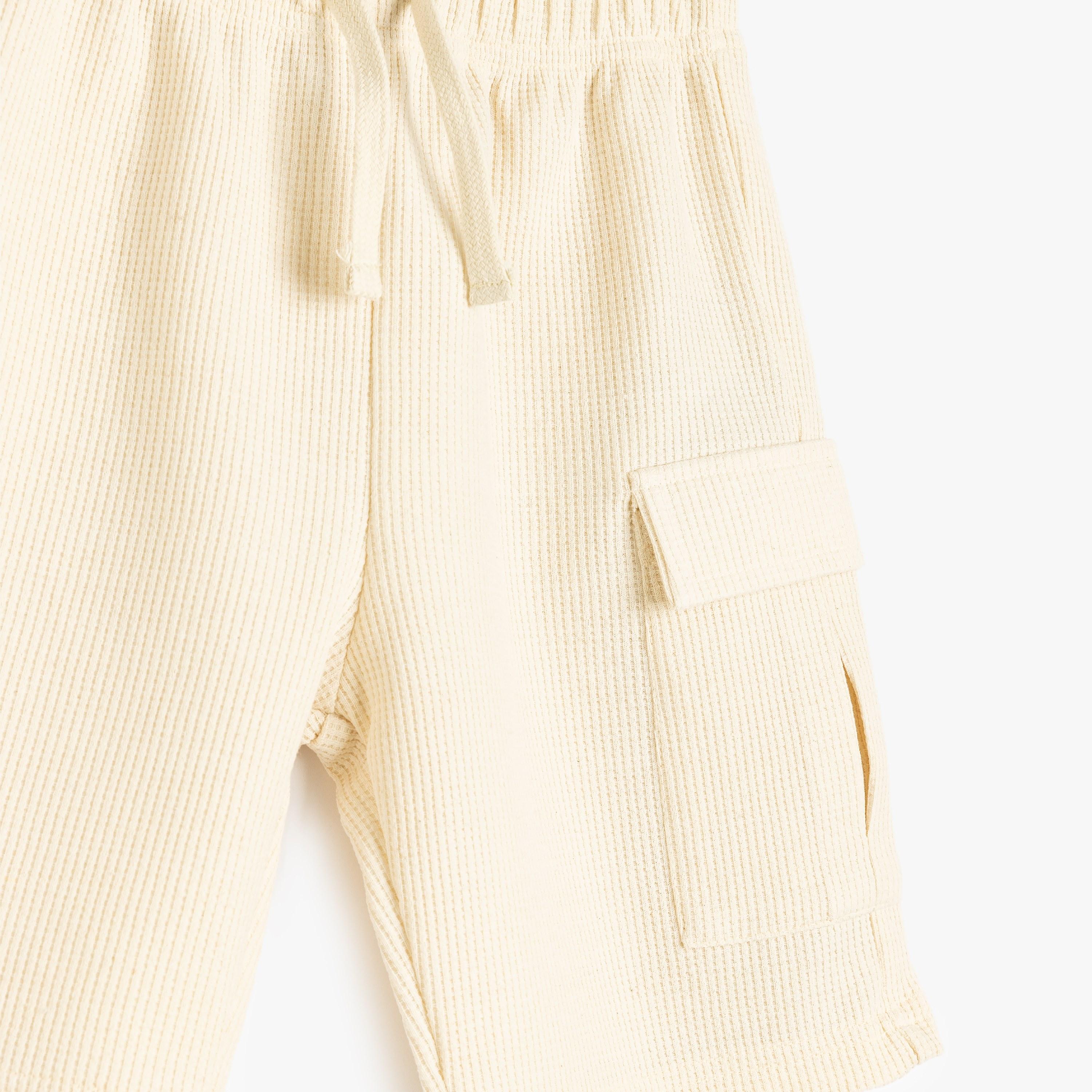 شورت برباط شد مطاطي، سادة من كوتون-boys-clothing-bottoms-shorts-image-3