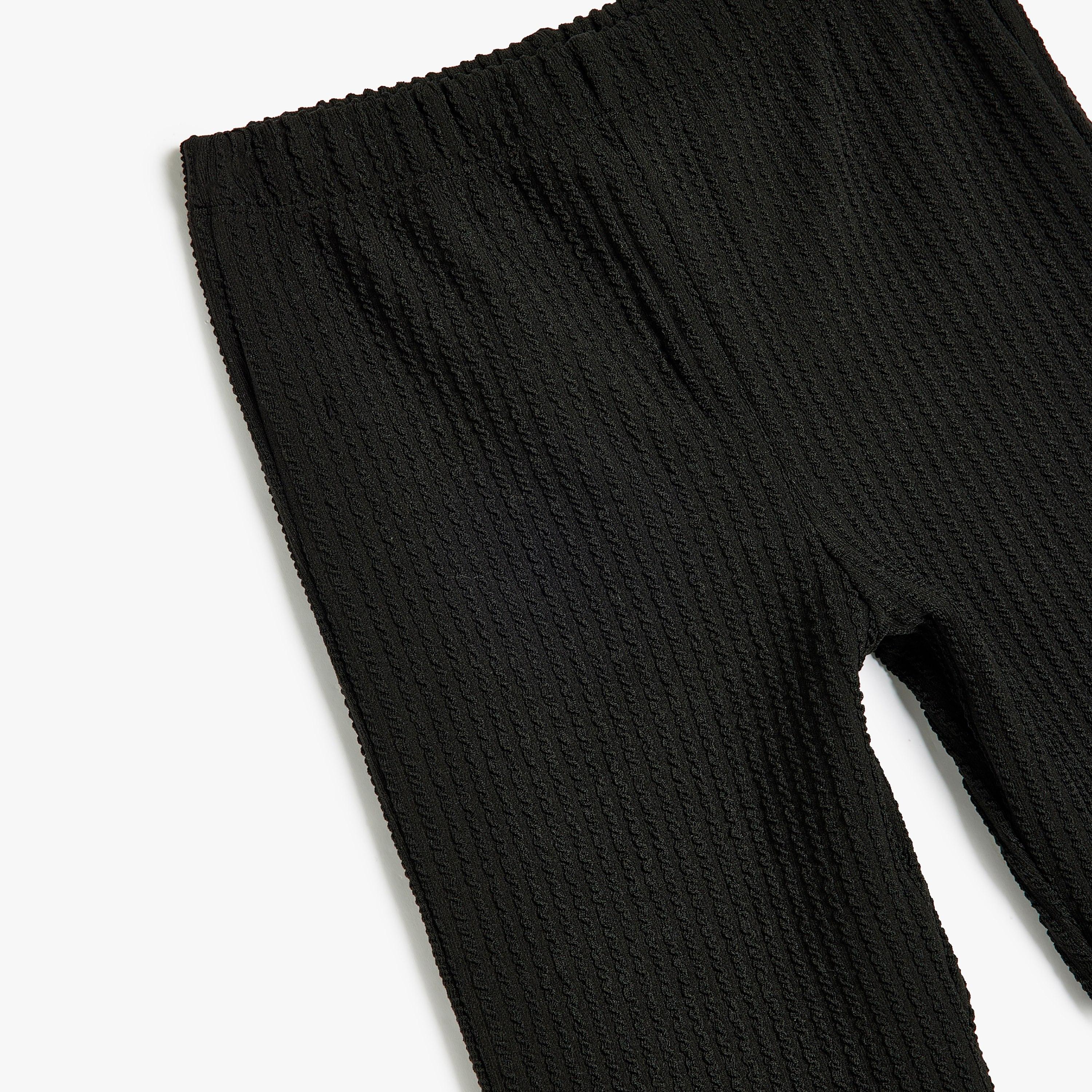 Koton Solid Elasticated Track Pants-girls-clothing-bottoms-trousers-image-3