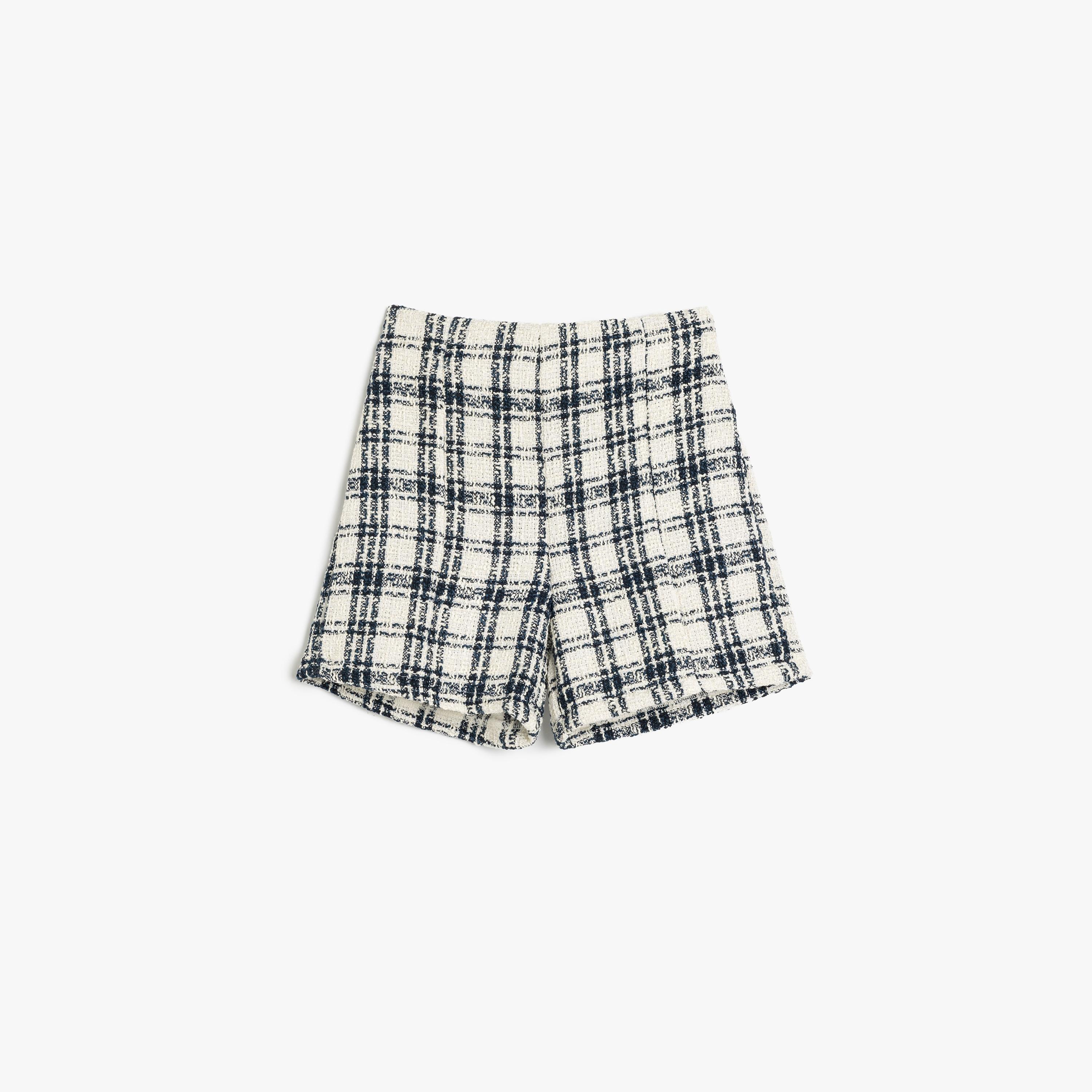 Koton Striped Elasticated Shorts-girls-clothing-bottoms-shorts-image-1