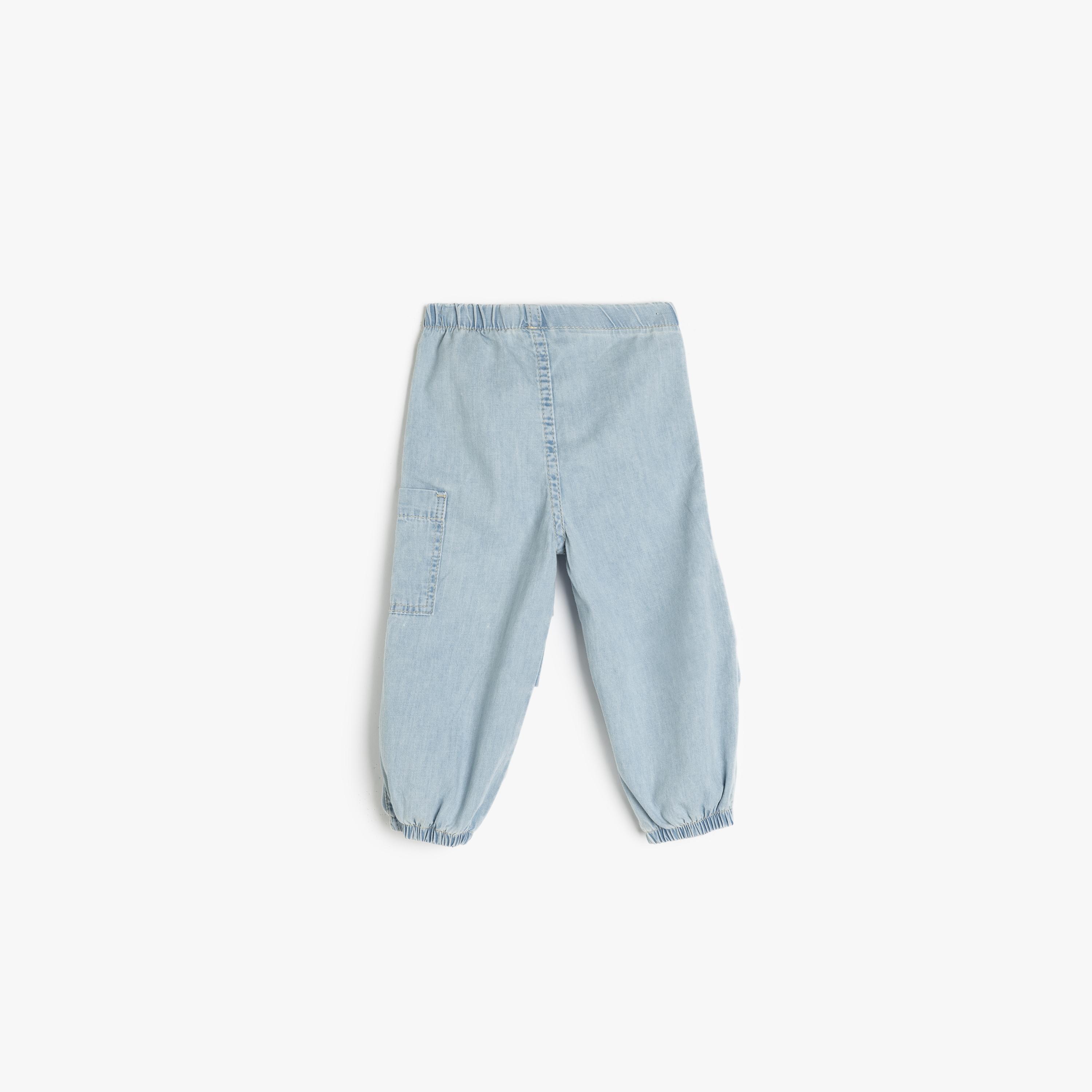 Koton Solid Elasticated Track Pants-boys-clothing-bottoms-joggersandtrackpants-image-2