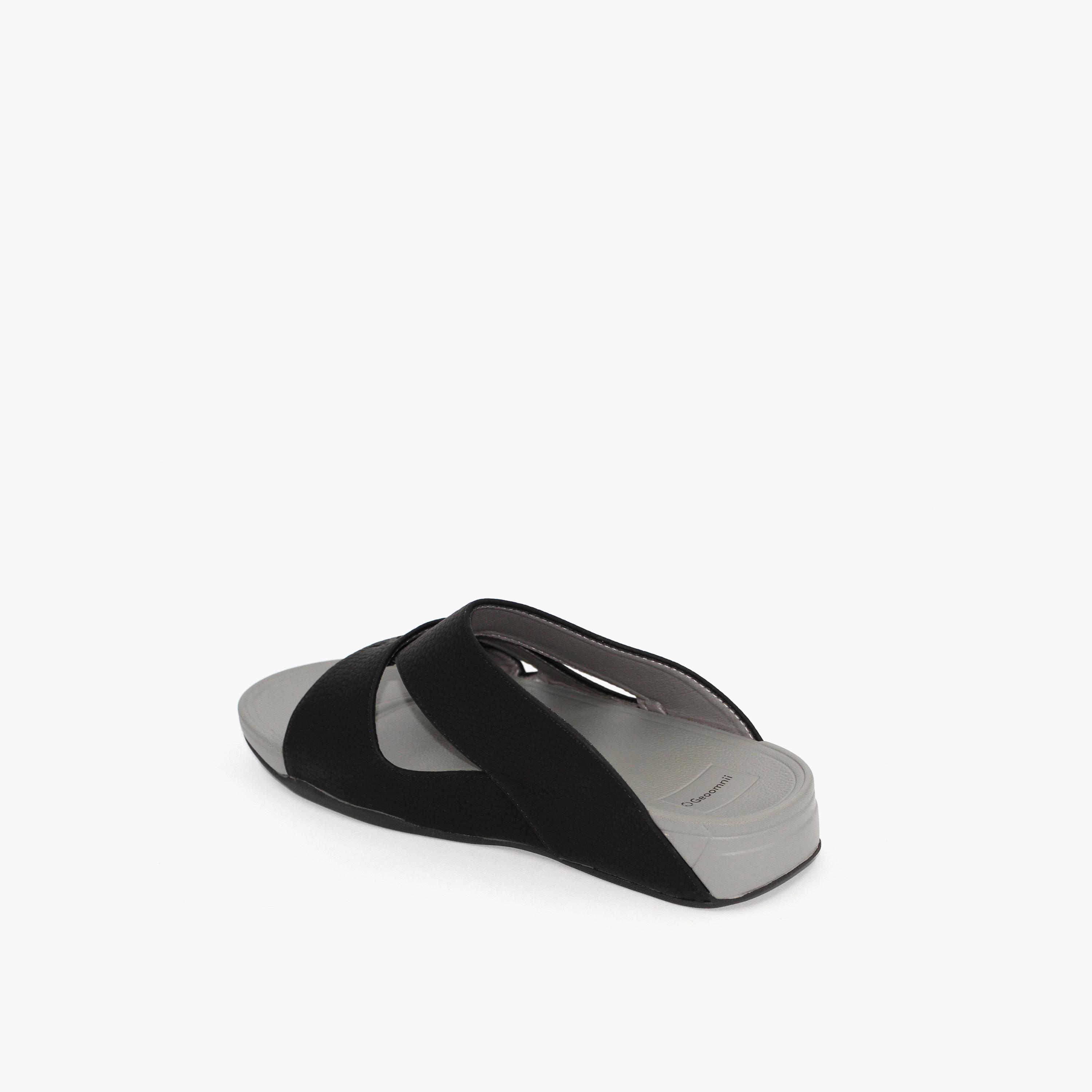 Geoomnii Boys Slip-On Caleb Slide Sandals | K-F307-COFFEE-boys-shoes-sandals-image-5