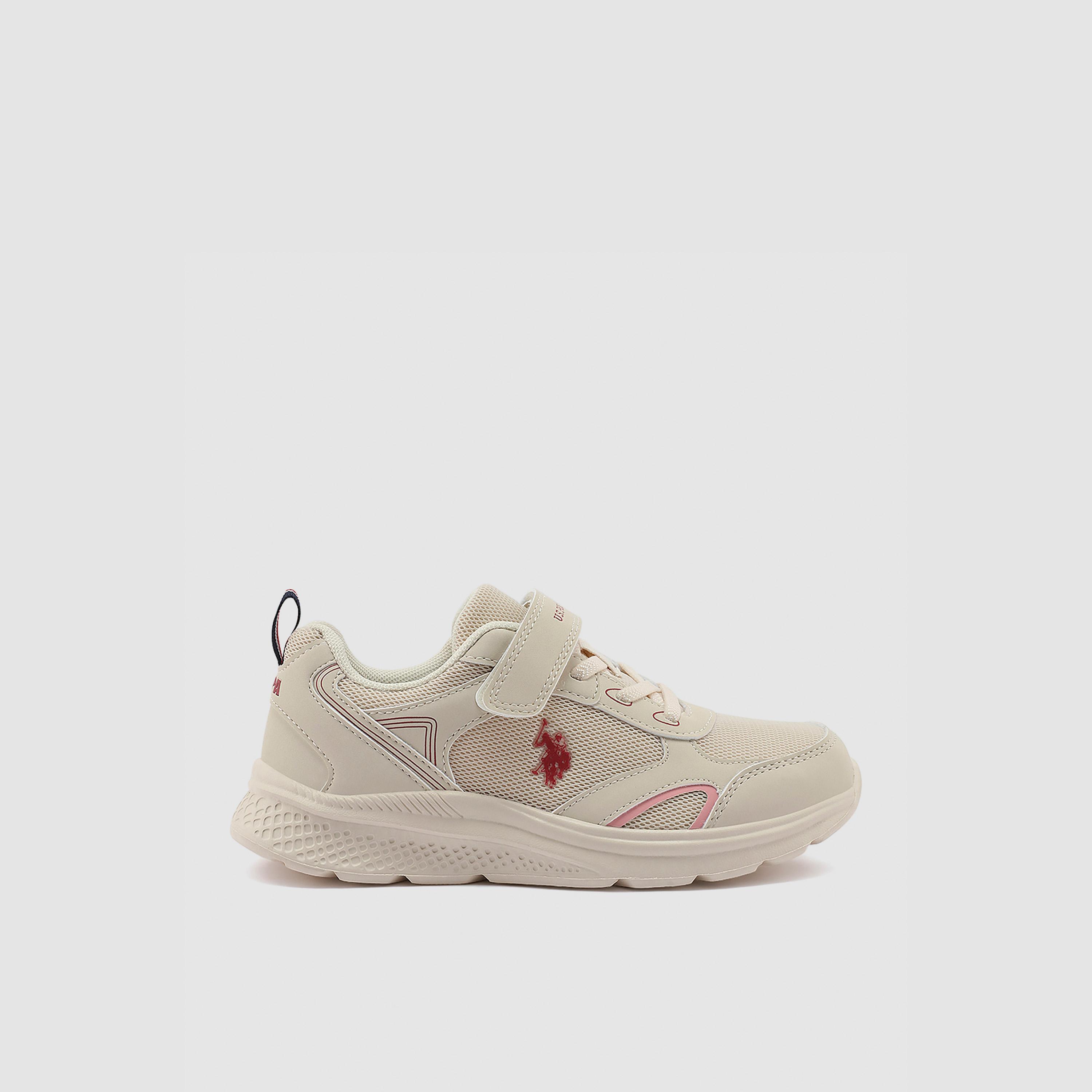 يو. اس. بولو اسن - حذاء رياضي للأولاد بإبزيم لاصق | KALO-JR-GLB-6FX-OD-girls-shoes-sneakers-image-3