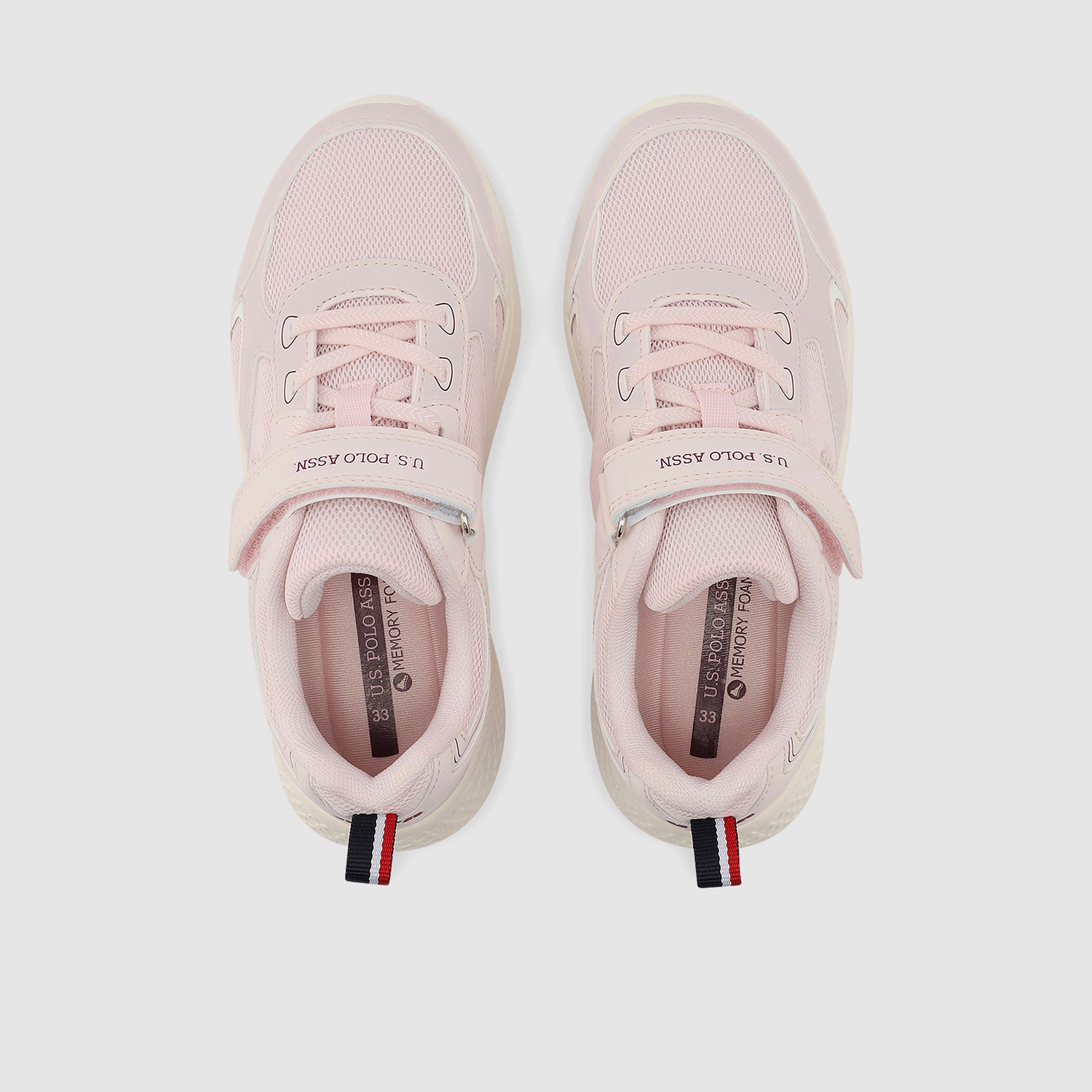 يو. اس. بولو اسن - حذاء رياضي للأولاد بإبزيم لاصق | KALO-JR-GLB-6FX-girls-shoes-sneakers-image-4