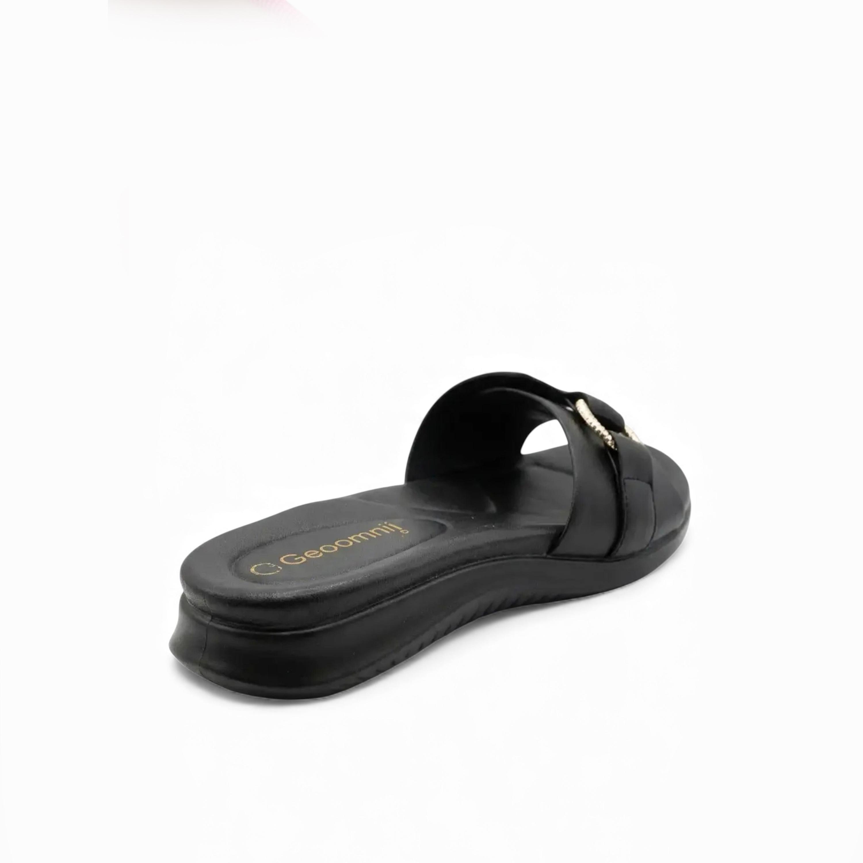 جيومني - صندل تيريزا مسطح سهل الارتداء للبنات | KB311-21-BLACK-girls-shoes-sandals-image-5