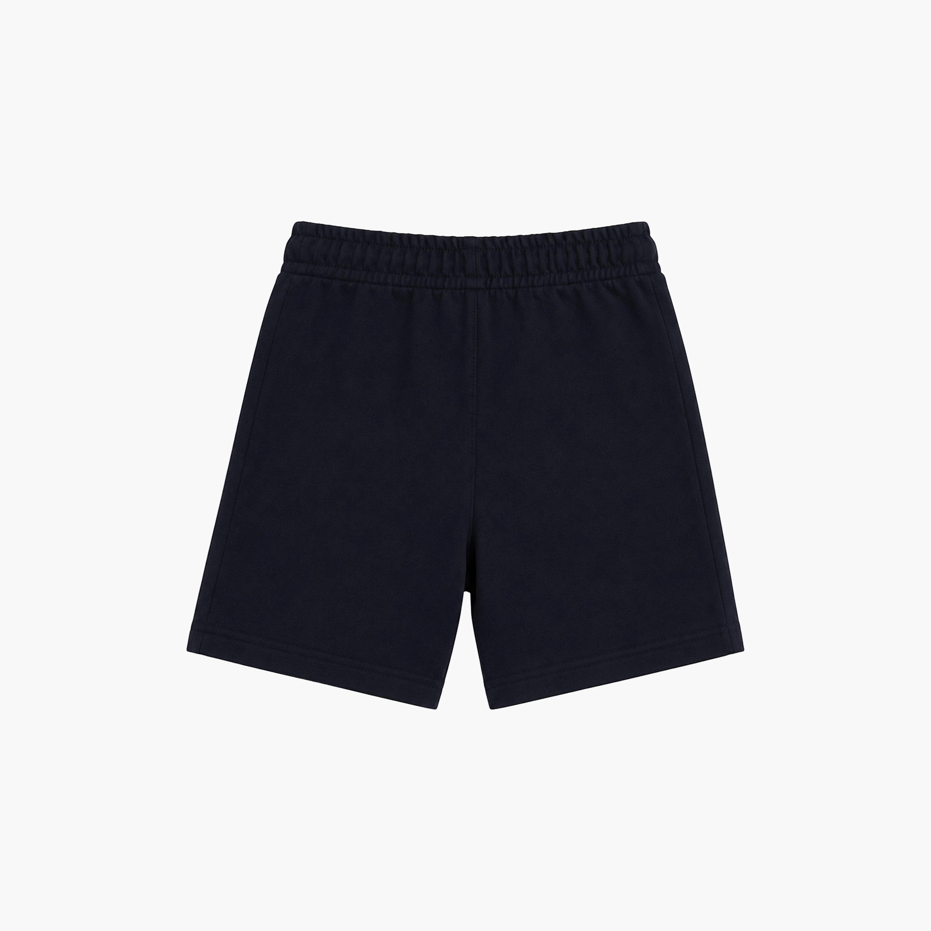 شورت سادة بخصر مطاطي وبرباط من فيكتور أند جين-boys-clothing-bottoms-shorts-image-5