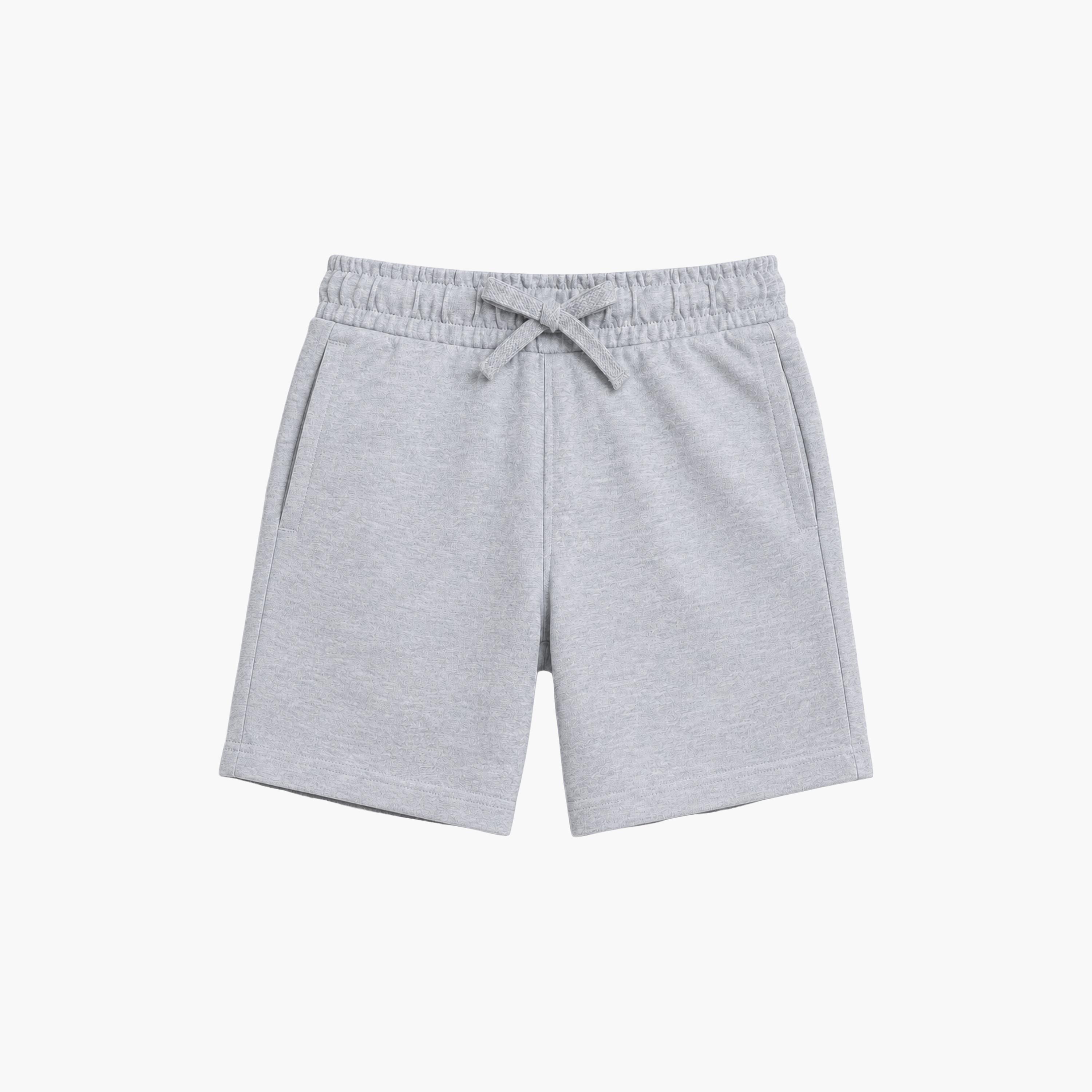 شورت سادة بخصر مطاطي وبرباط من فيكتور أند جين-boys-clothing-bottoms-shorts-image-3