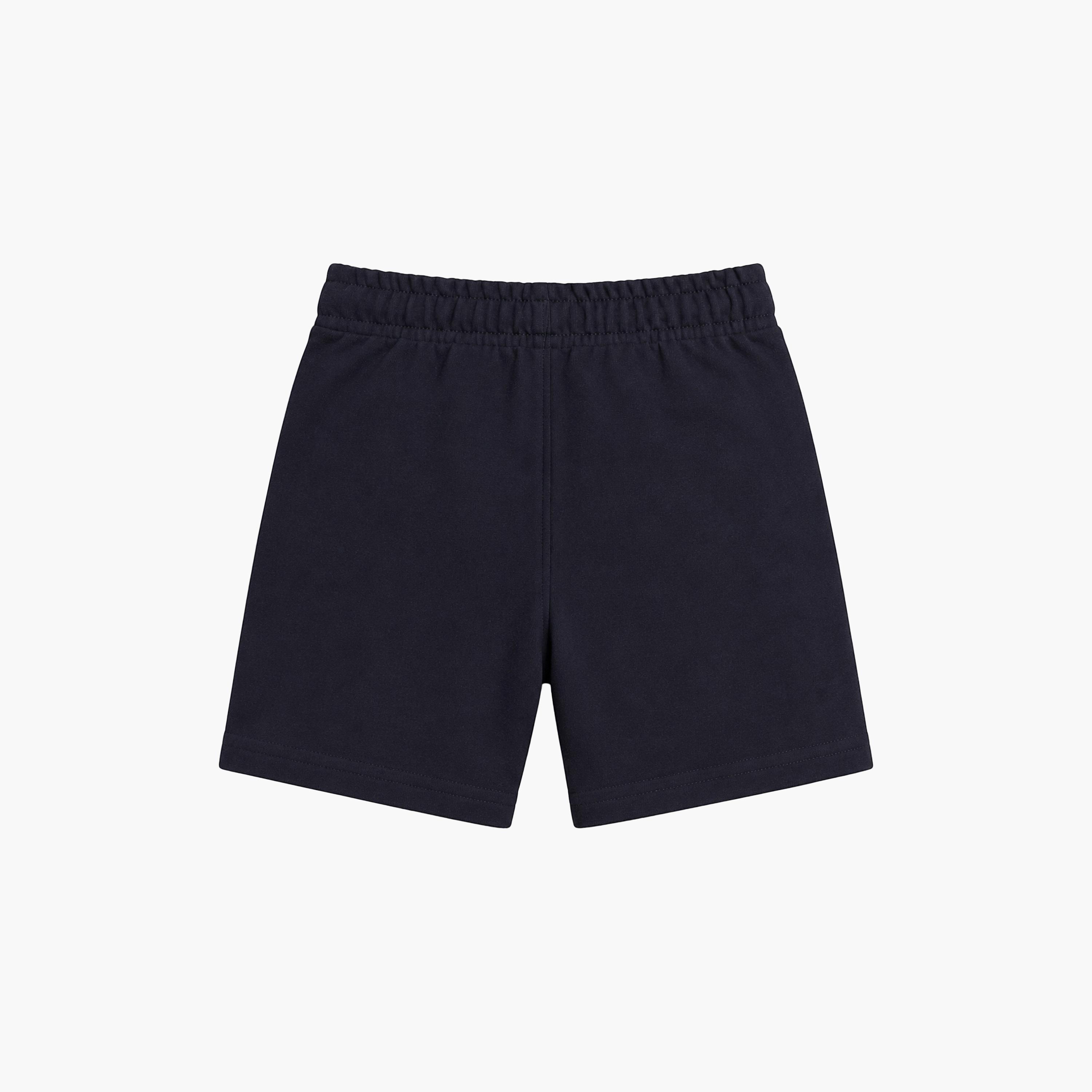 شورت سادة بخصر مطاطي وبرباط من فيكتور أند جين-boys-clothing-bottoms-shorts-image-4
