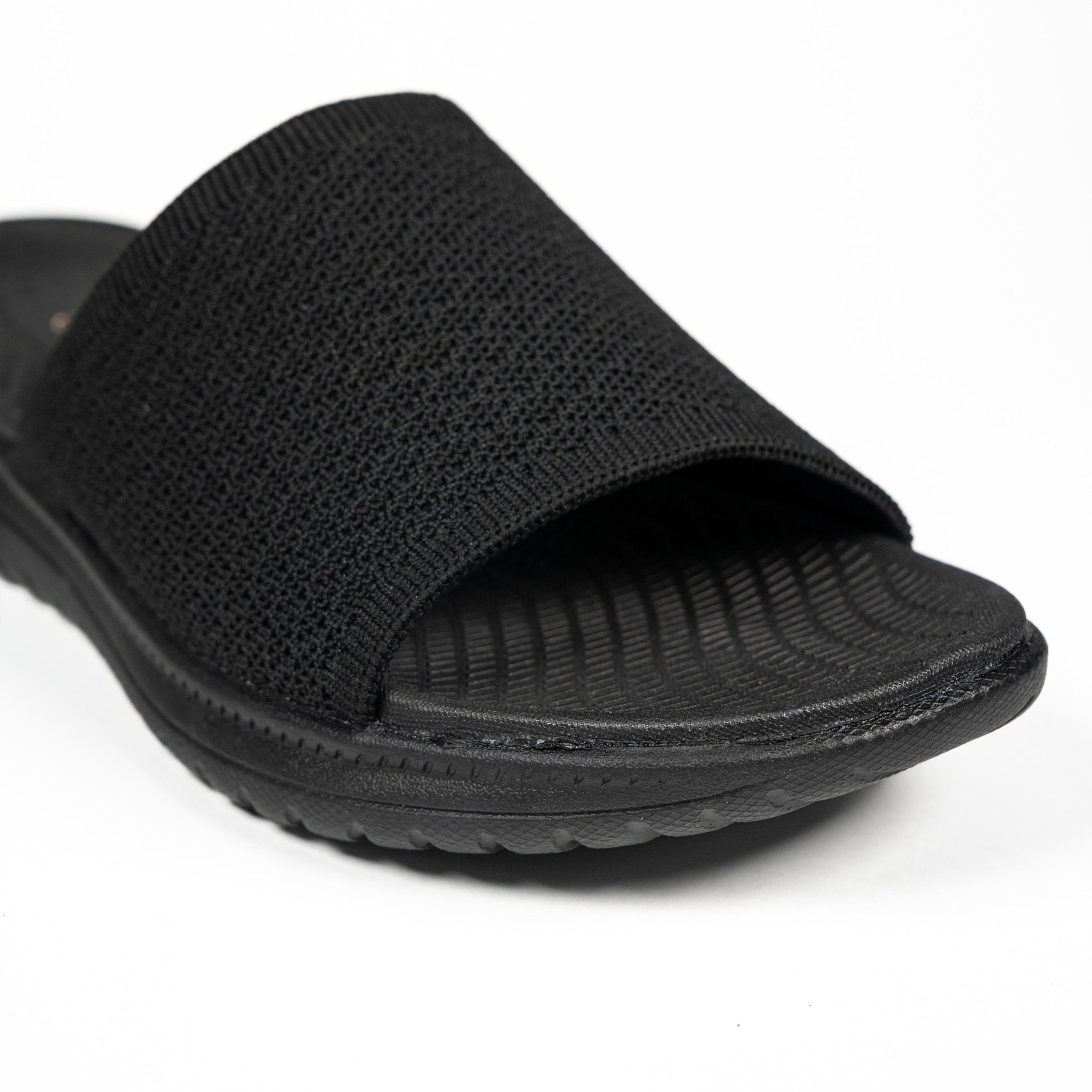 جيومني - صندل كايت سهل الارتداء مسطح للنساء | KK253-2-BLACK-women-shoes-sandals-flats-image-2