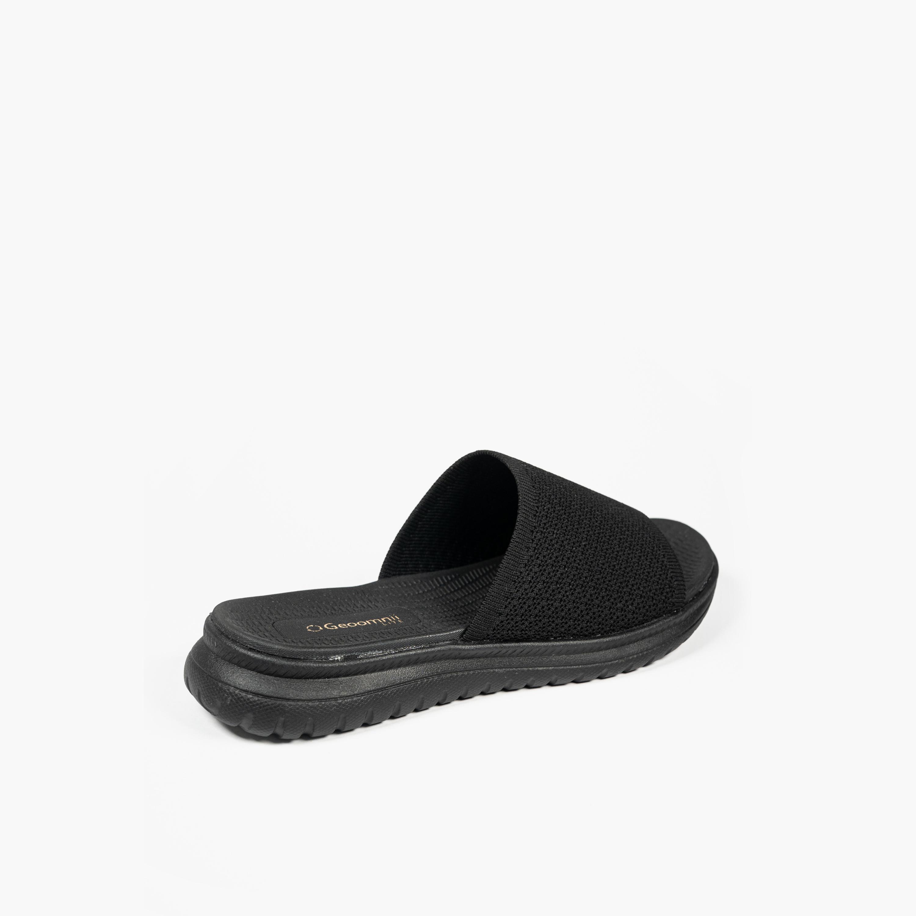 جيومني - صندل كايت سهل الارتداء مسطح للنساء | KK253-2-BLACK-women-shoes-sandals-flats-image-5