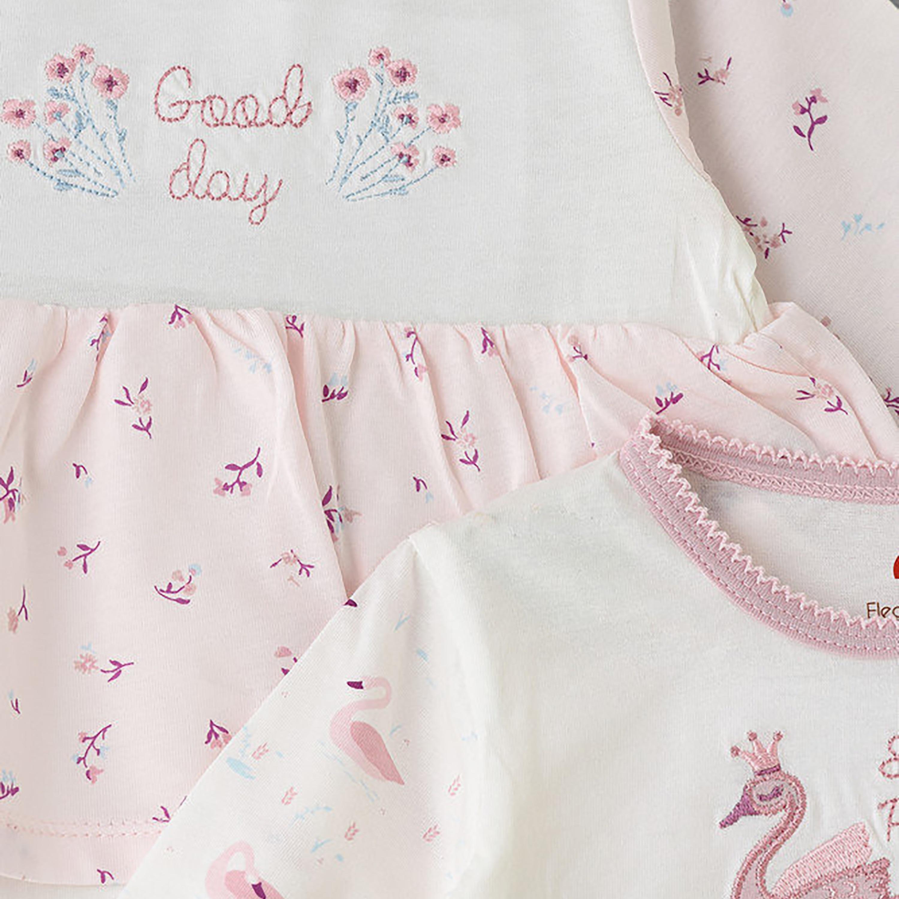 UniqKidz 2-Piece Cotton Floral Bodysuit-baby-girls-clothing-bodysuits-image-3