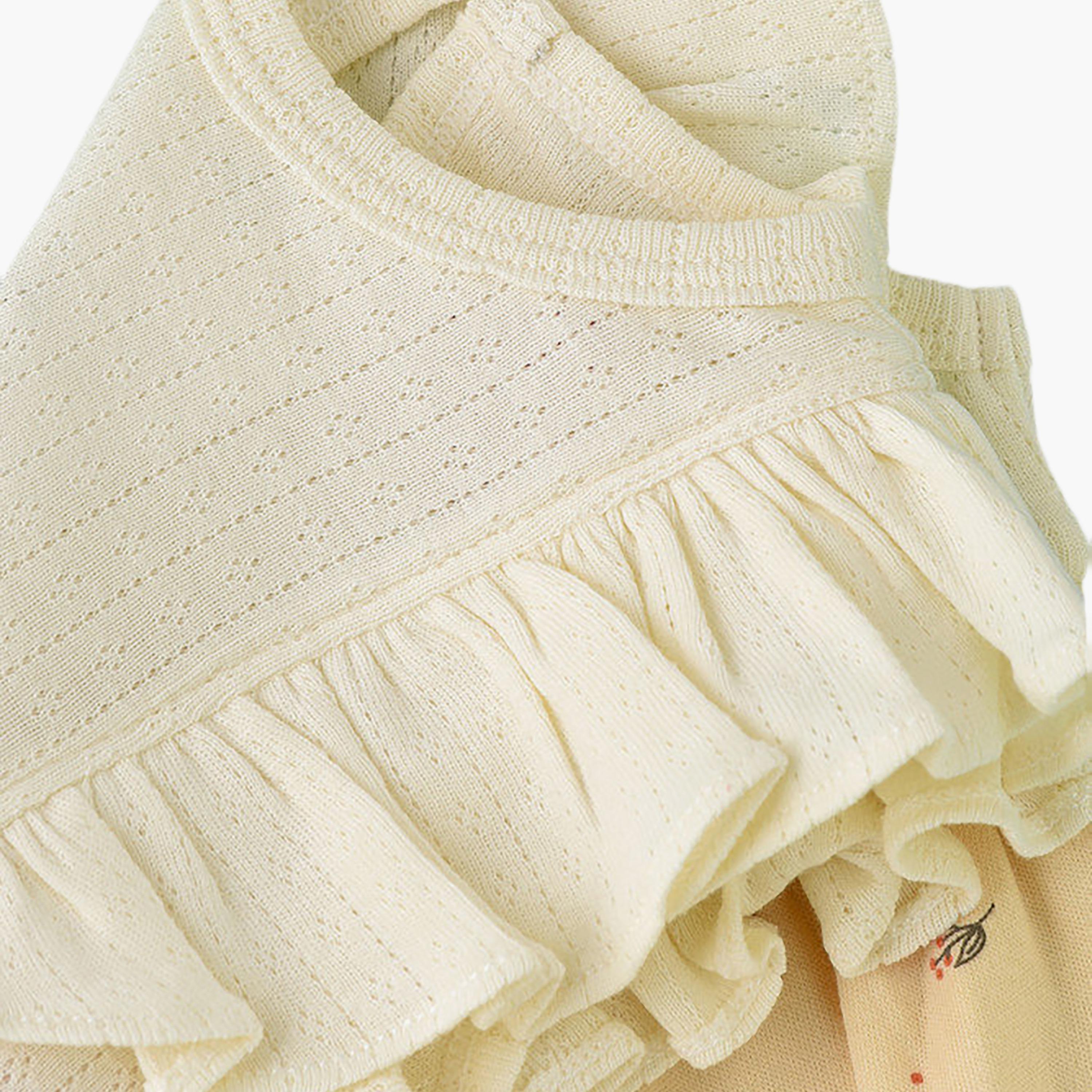 UniqKidz Cotton Bunny Embroidered Rompers-baby-girls-clothing-rompers-image-4