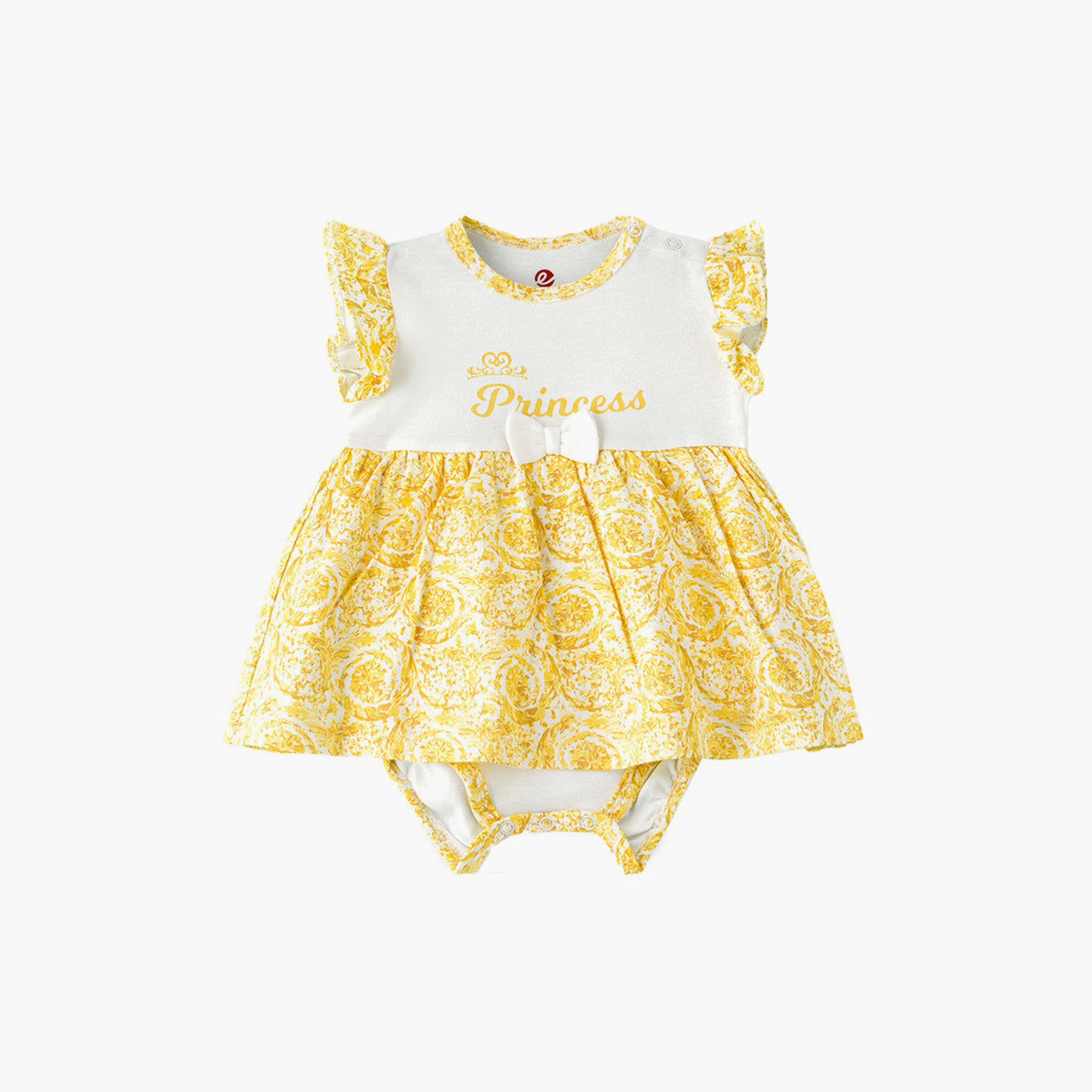 UniqKidz Cotton Princess Printed A-Line-Dress-baby-girls-clothing-dressesandjumpsuits-image-1
