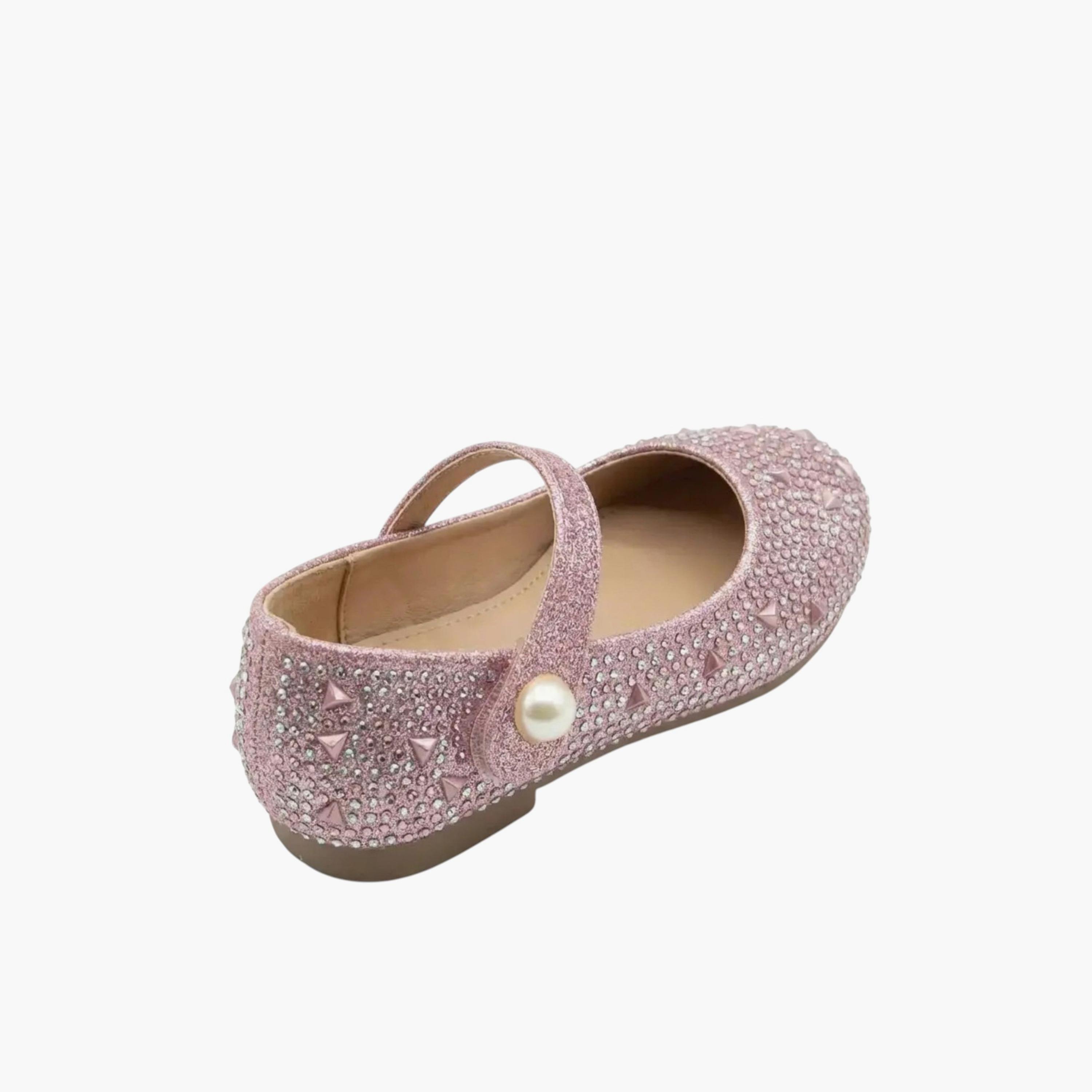 Geoomnii Girls Hook & Loop Indiea Mary Jane | KS9049-PINK-girls-shoes-ballerinas-image-5