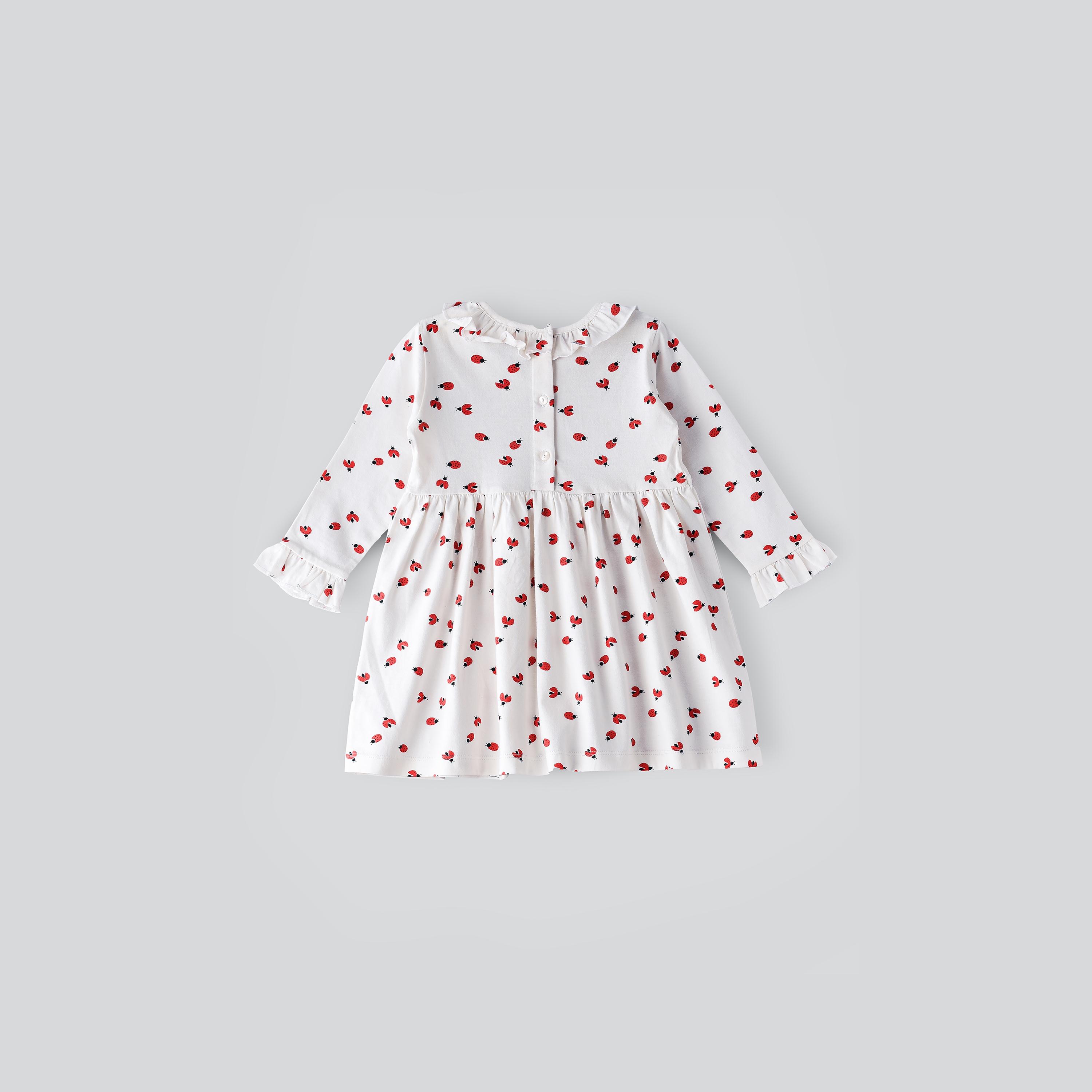 UniqKidz All Over Printed Knitted Dress-baby-girls-clothing-dressesandjumpsuits-image-3