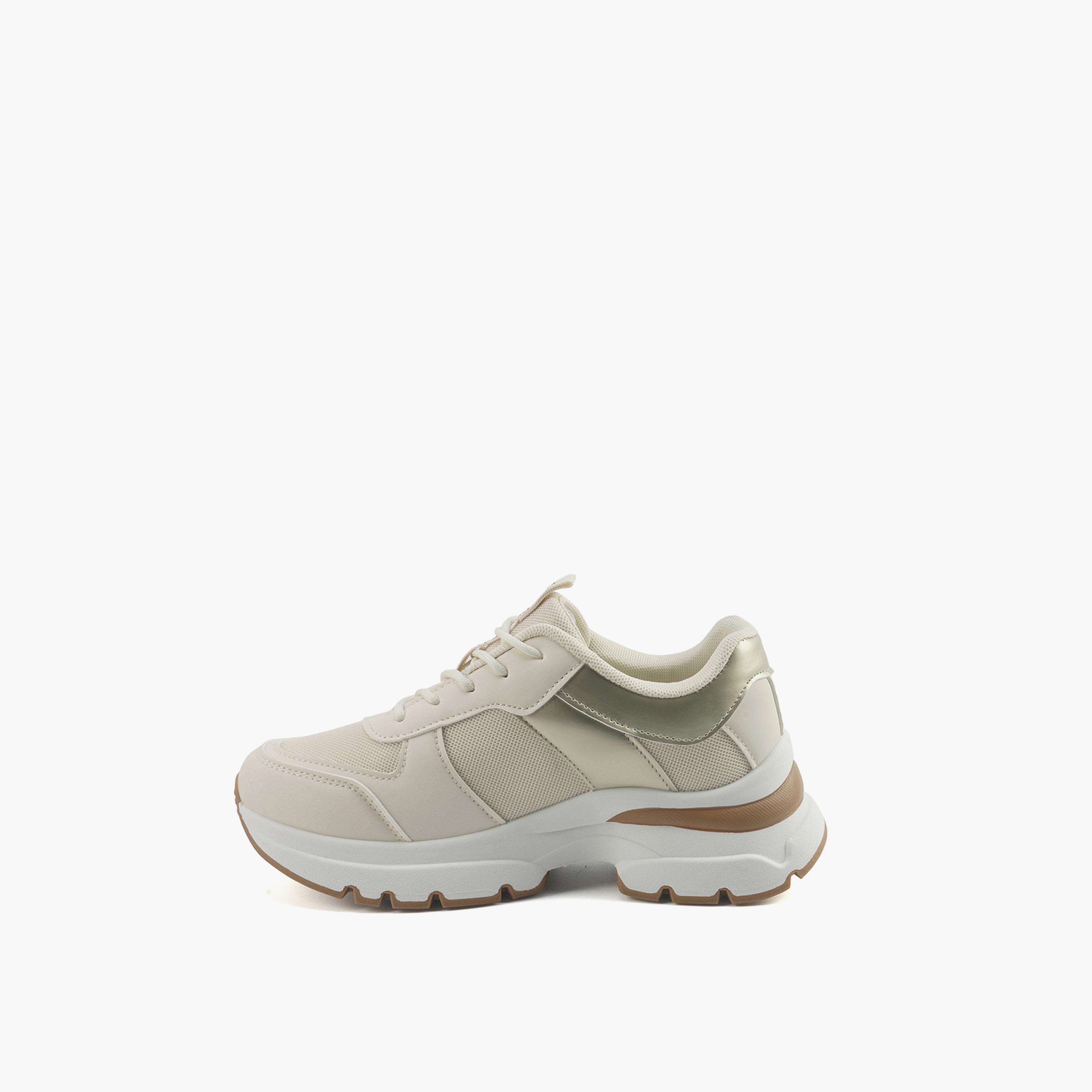 U.S. Polo Assn Women's Lace-Up Low Ankle Sneakers | LARA-GLB-5PR-WOMEN-OD-women-shoes-sneakers-image-3