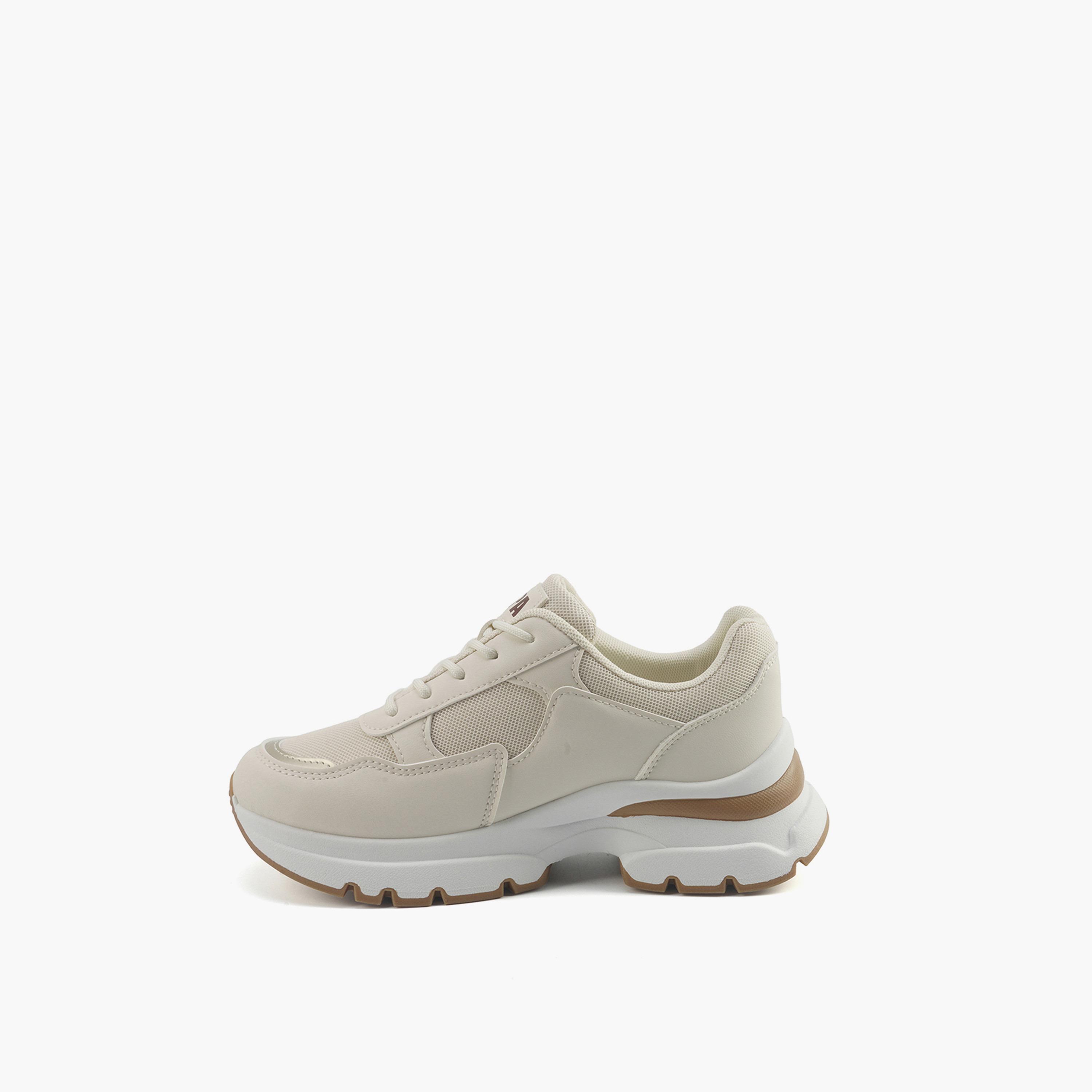 U.S. Polo Assn Women's Lace-Up Low Ankle Sneakers | LARISSA-GLB-5PR-WOMEN-OD-women-shoes-sneakers-image-3