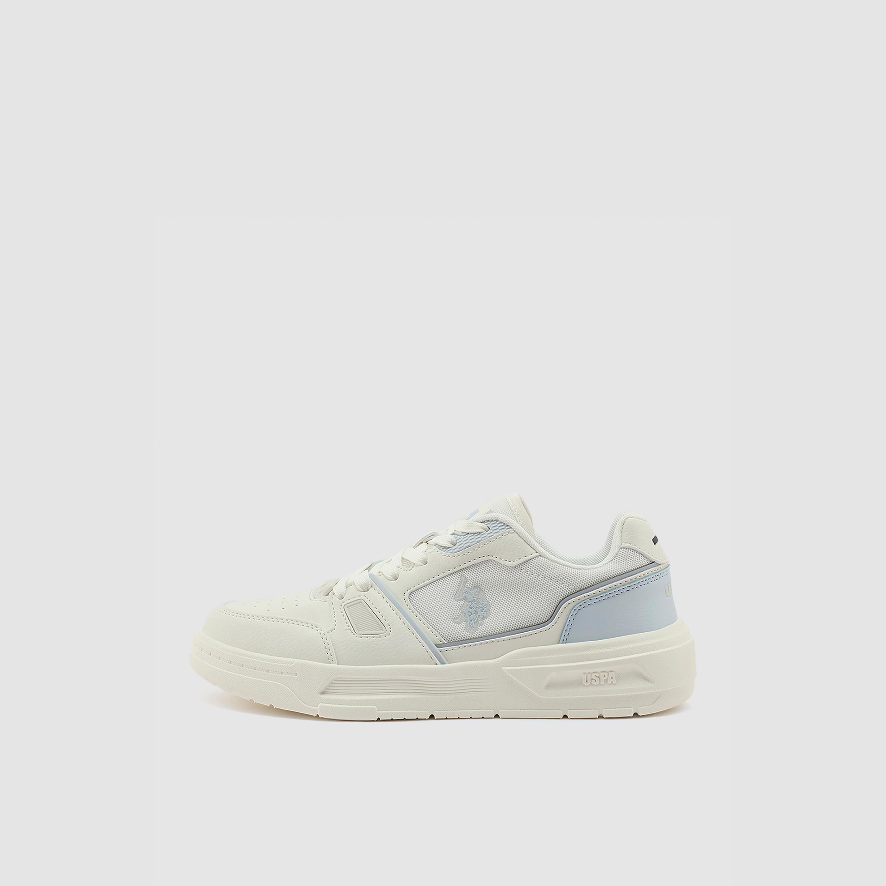 U.S. Polo Assn Women's Lace-Up Flat Low Ankle Sneakers | LAYS-GLB-6FX-women-shoes-sneakers-image-2