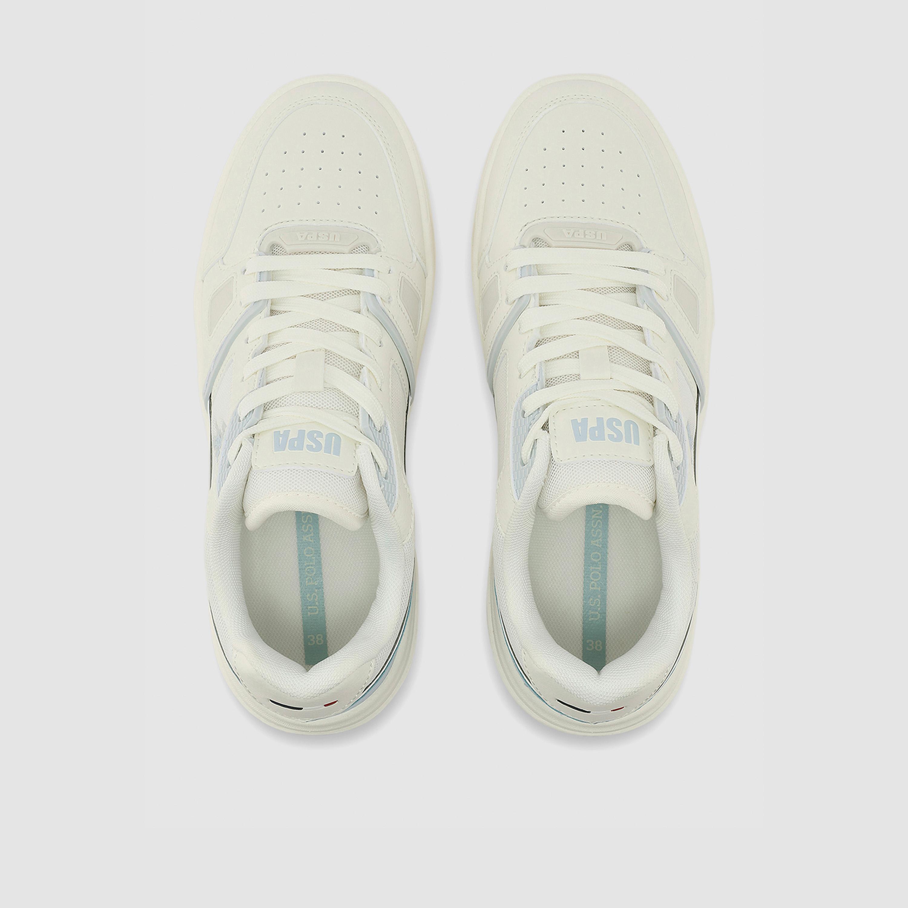 U.S. Polo Assn Women's Lace-Up Flat Low Ankle Sneakers | LAYS-GLB-6FX-women-shoes-sneakers-image-4